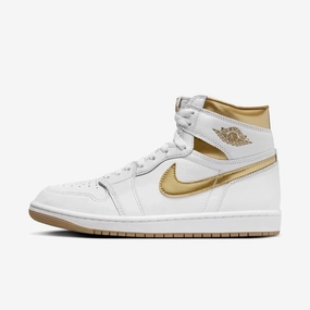 (Women's) Air Jordan 1 Retro High OG 'Metallic Gold' (2024) FD2596-107 Authentic Air Jordan 1 in premium leather
