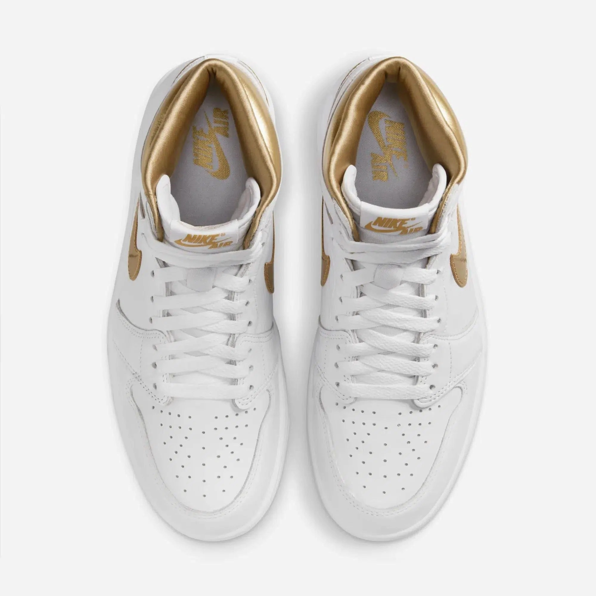 (Women's) Air Jordan 1 Retro High OG 'Metallic Gold' (2024) FD2596-107 Air Jordan 1 Original Colorway Shoes