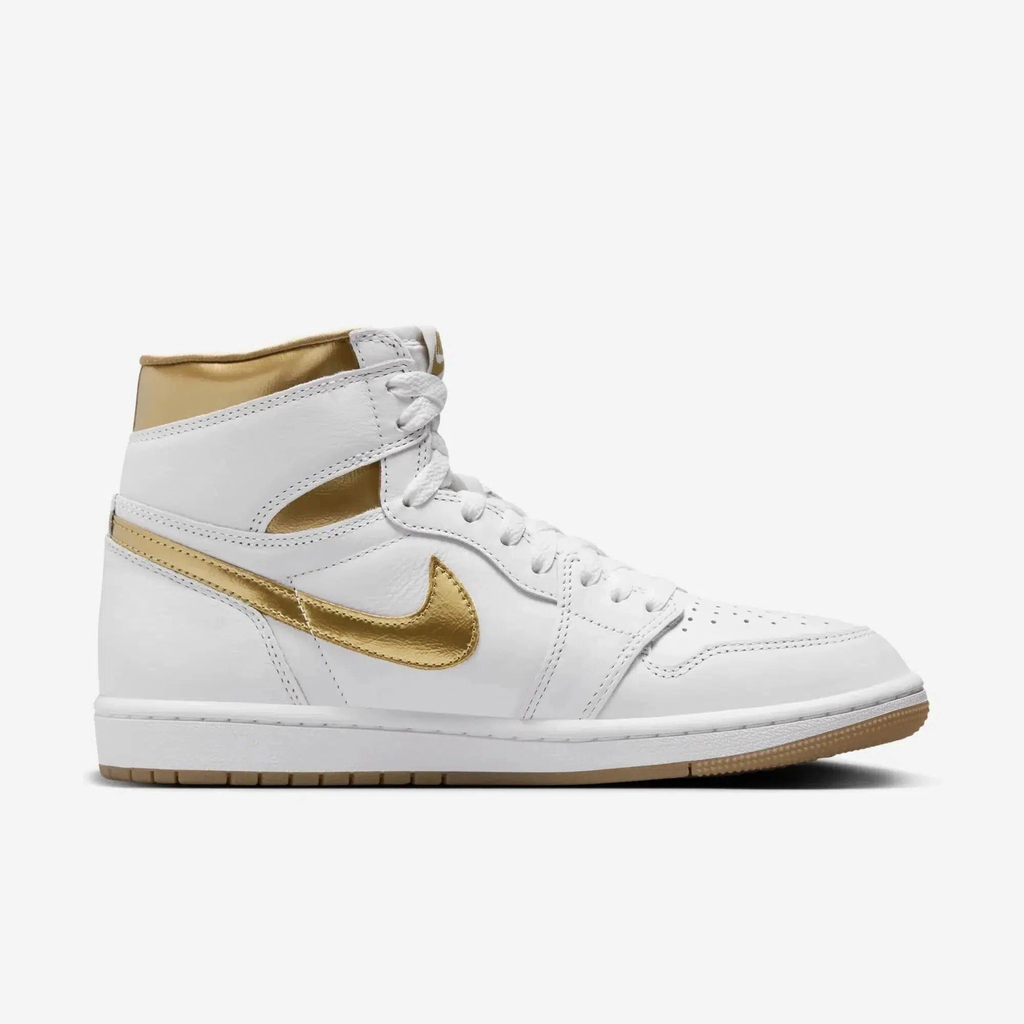 (Women's) Air Jordan 1 Retro High OG 'Metallic Gold' (2024) FD2596-107 Air Jordan 1 Original Colorway Shoes