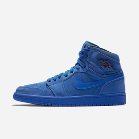 (Women's) Air Jordan 1 Retro High Premium 'Blue Suede' (2018) AH7389-400 Stylish Air Jordan 1 in classic design