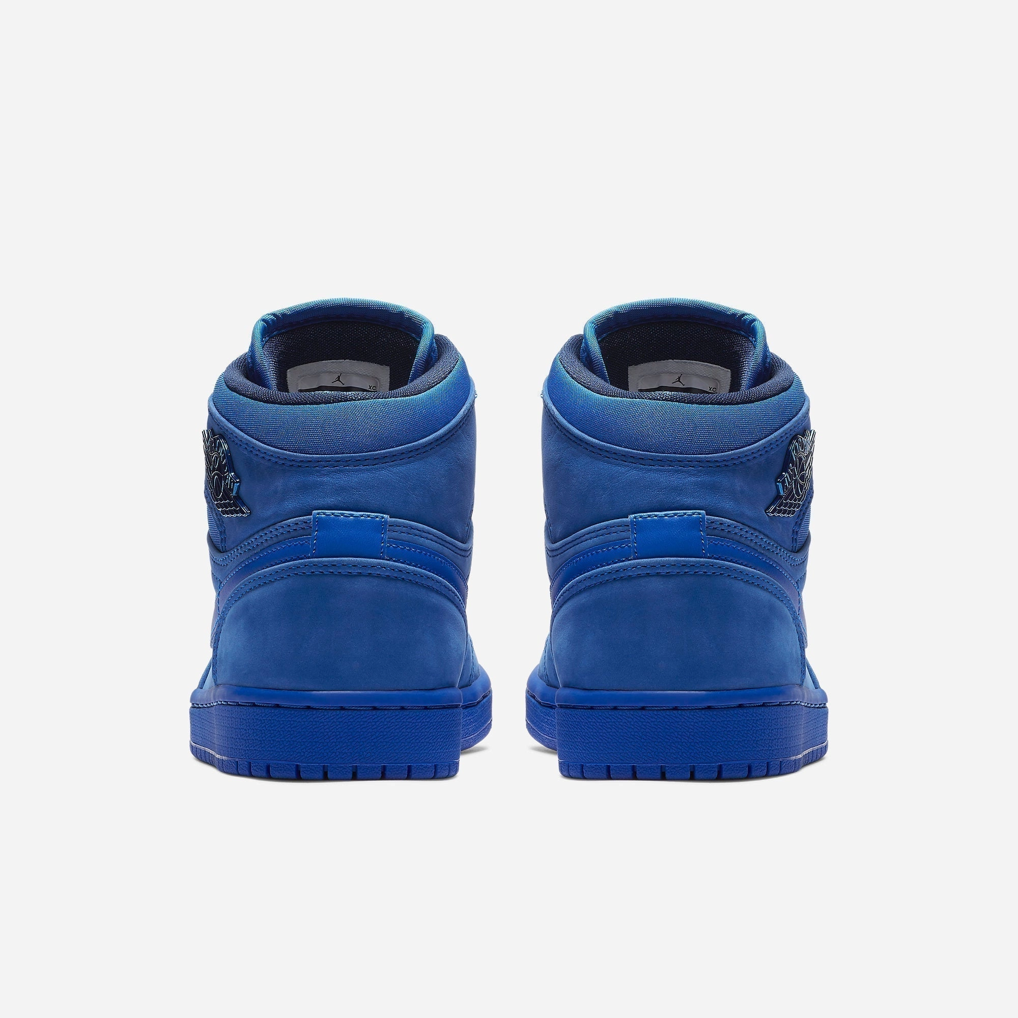 (Women's) Air Jordan 1 Retro High Premium 'Blue Suede' (2018) AH7389-400 Air Jordan 1 Signature Look Sneakers
