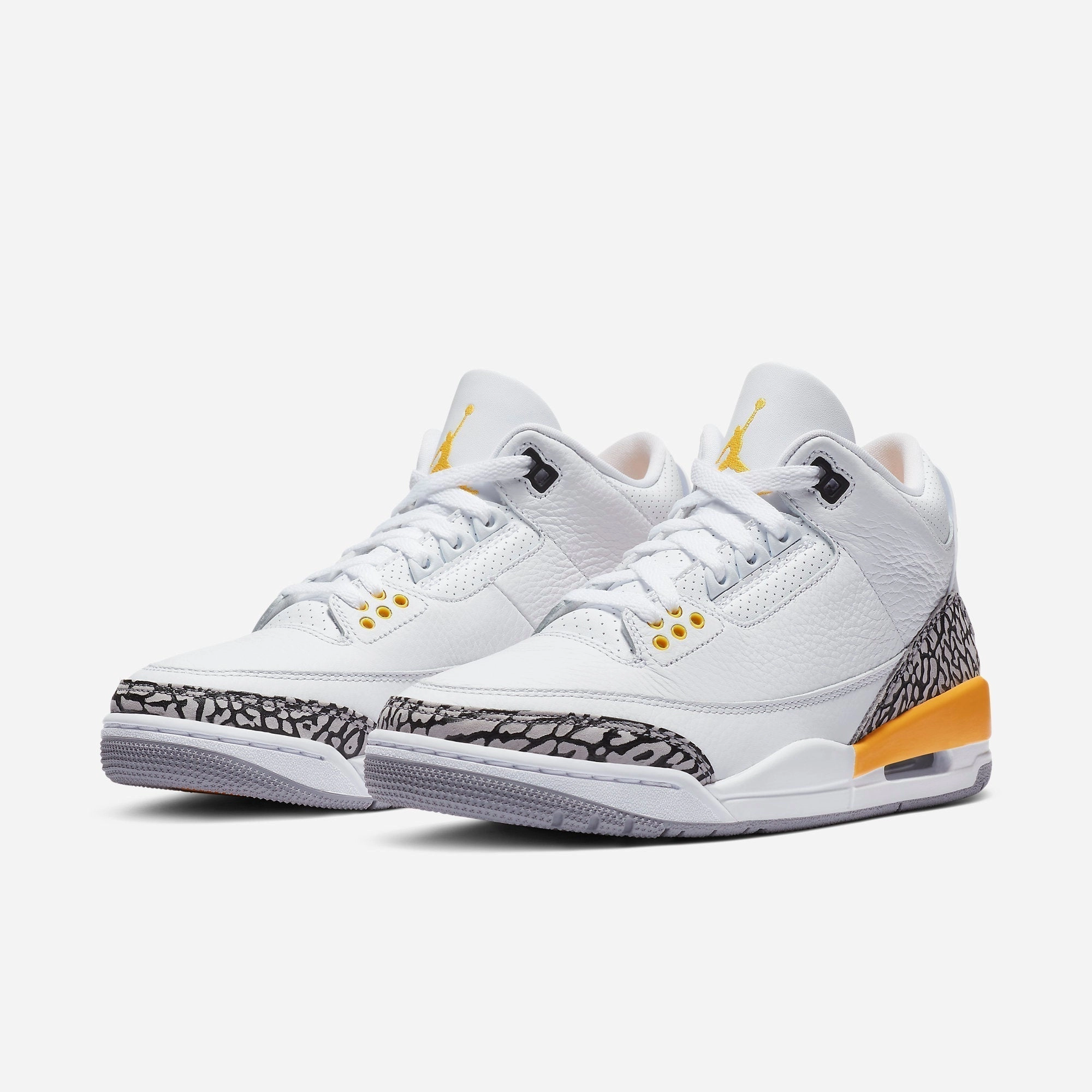 (Women's) Air Jordan 3 Retro 'Laser Orange' (2020) CK9246-108 Air Jordan 3 Retro Throwback Sneakers