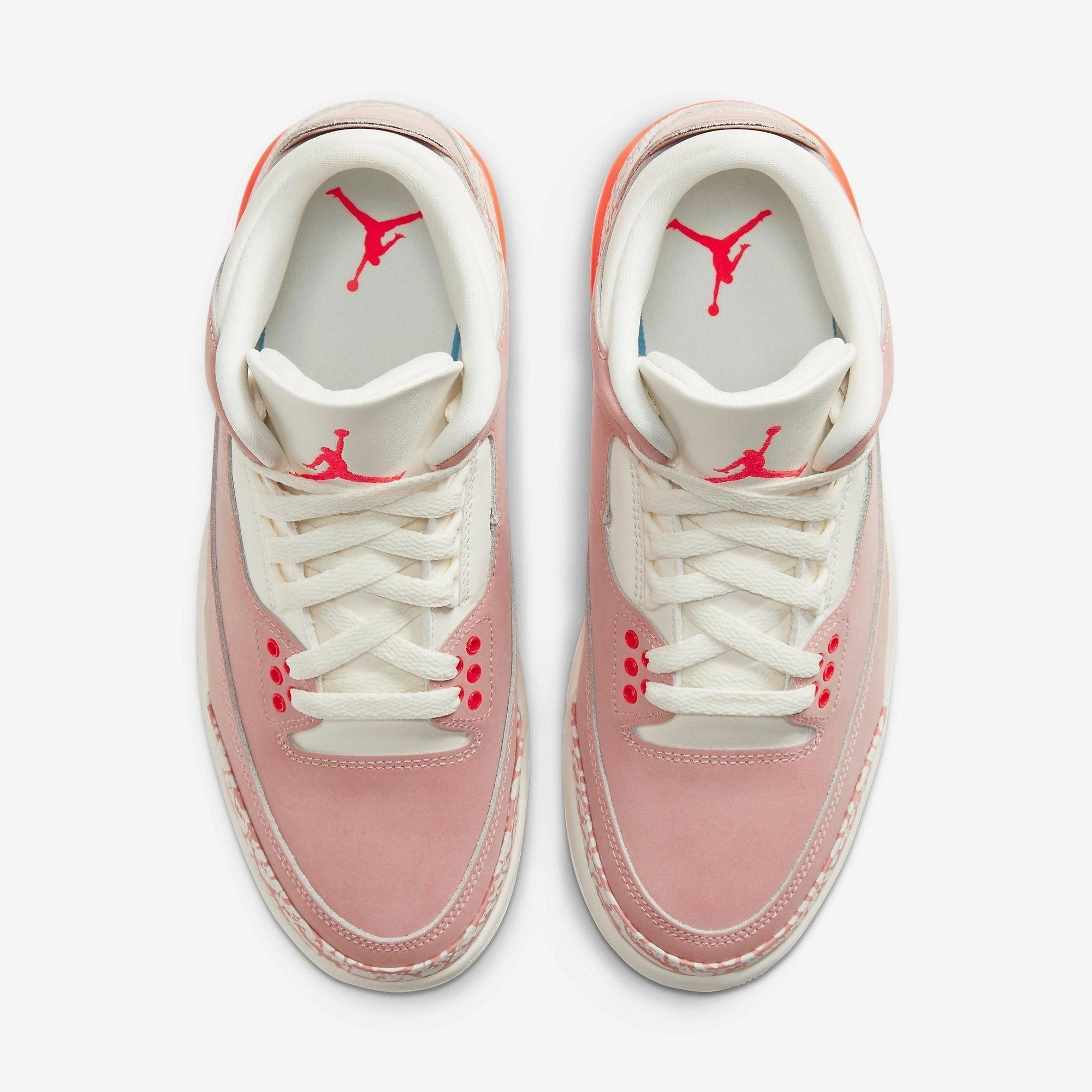 (Women's) Air Jordan 3 Retro 'Rust Pink' (2021) CK9246-600 Air Jordan 3 Retro Throwback Sneakers