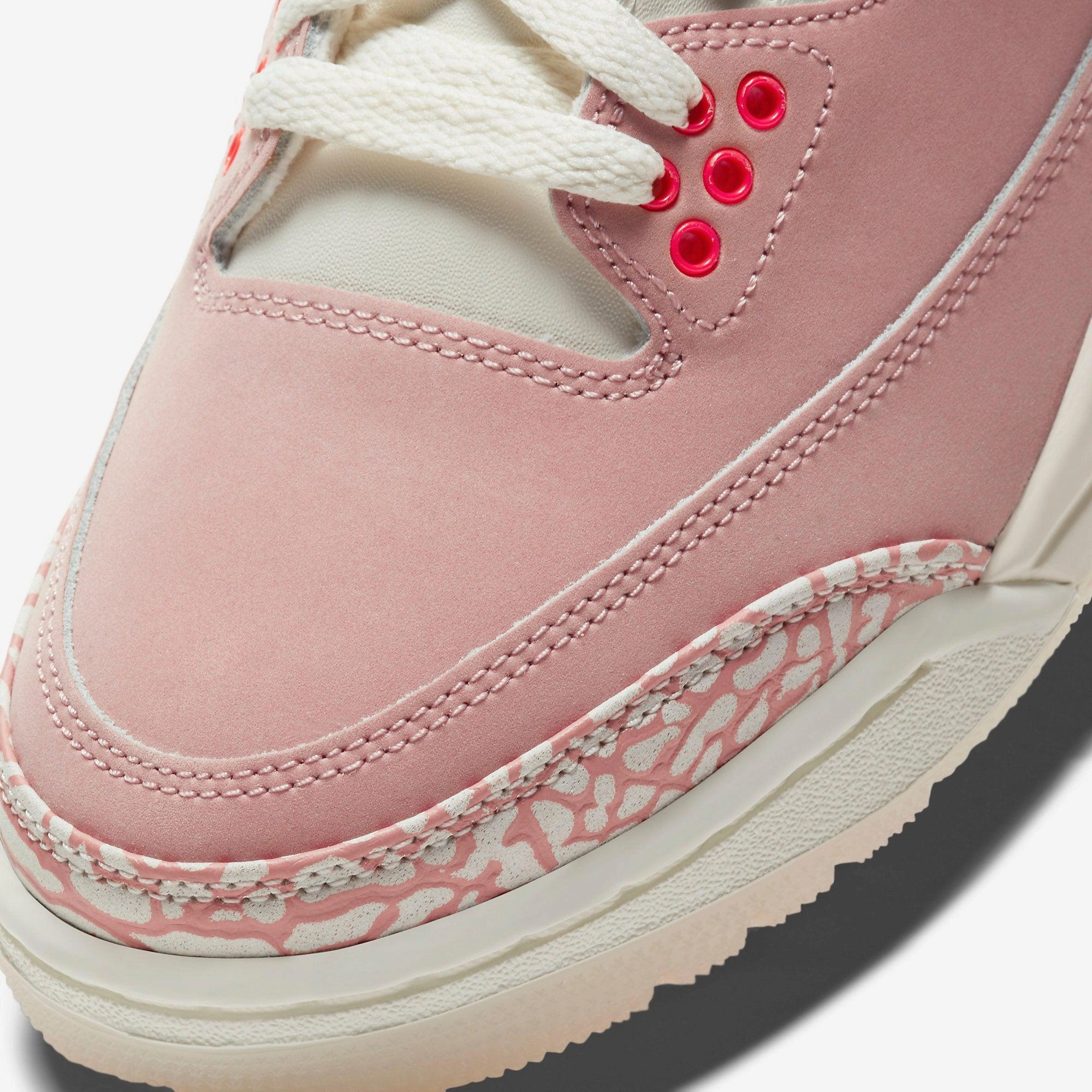 (Women's) Air Jordan 3 Retro 'Rust Pink' (2021) CK9246-600 Air Jordan 3 Retro Throwback Sneakers
