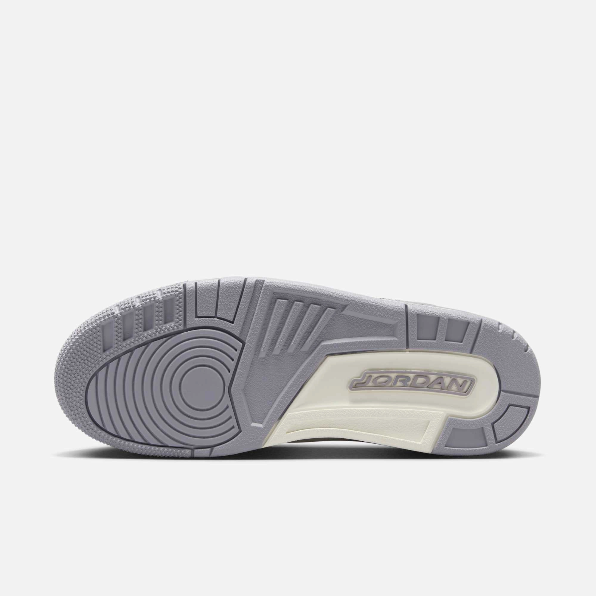 (Women's) Air Jordan 3 Retro 'Sail / Cement Grey' (2025) CK9246-100 Air Jordan 3 Retro Throwback Sneakers