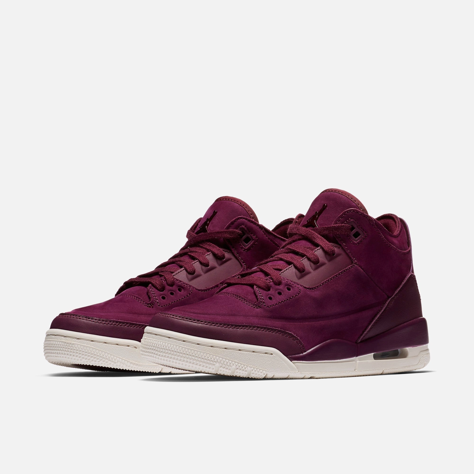 (Women's) Air Jordan 3 Retro SE 'Bordeaux' (2018) AH7859-600 Air Jordan 3 Retro Throwback Sneakers