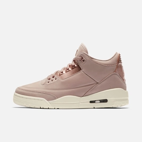 (Women's) Air Jordan 3 Retro SE 'Particle Beige' (2018) AH7859-205 Air Jordan 3 retro sneakers with throwback vibe