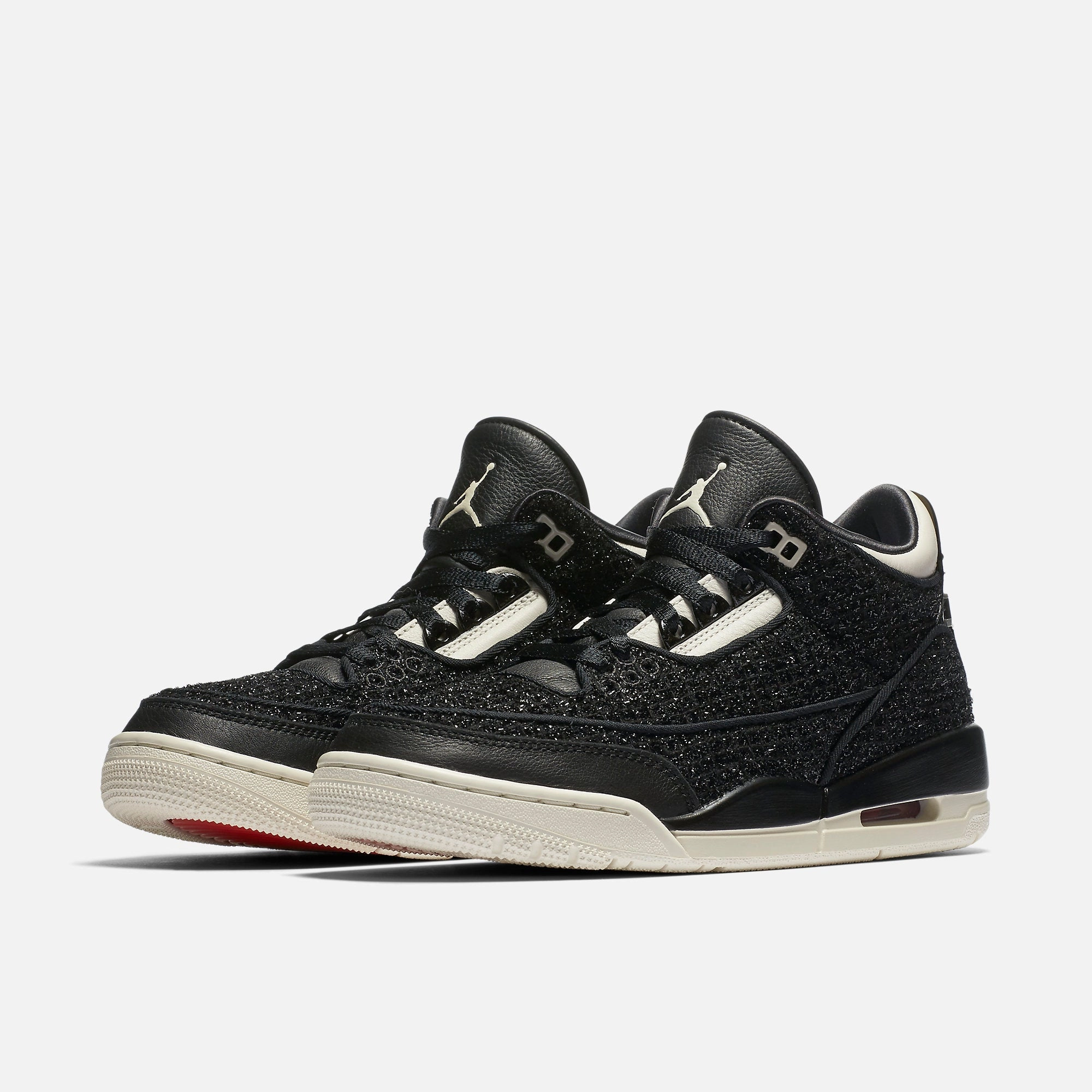 (Women's) Air Jordan 3 Retro SE AWOK NRG x Vogue 'Black' (2018) BQ3195-001 Air Jordan 3 Retro Throwback Sneakers