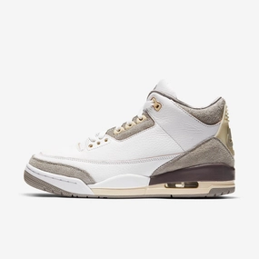 (Women's) Air Jordan 3 Retro SP x A Ma Manire 'Raised By Women' (2021) DH3434-110 Air Jordan 3 retro sneakers with throwback vibe