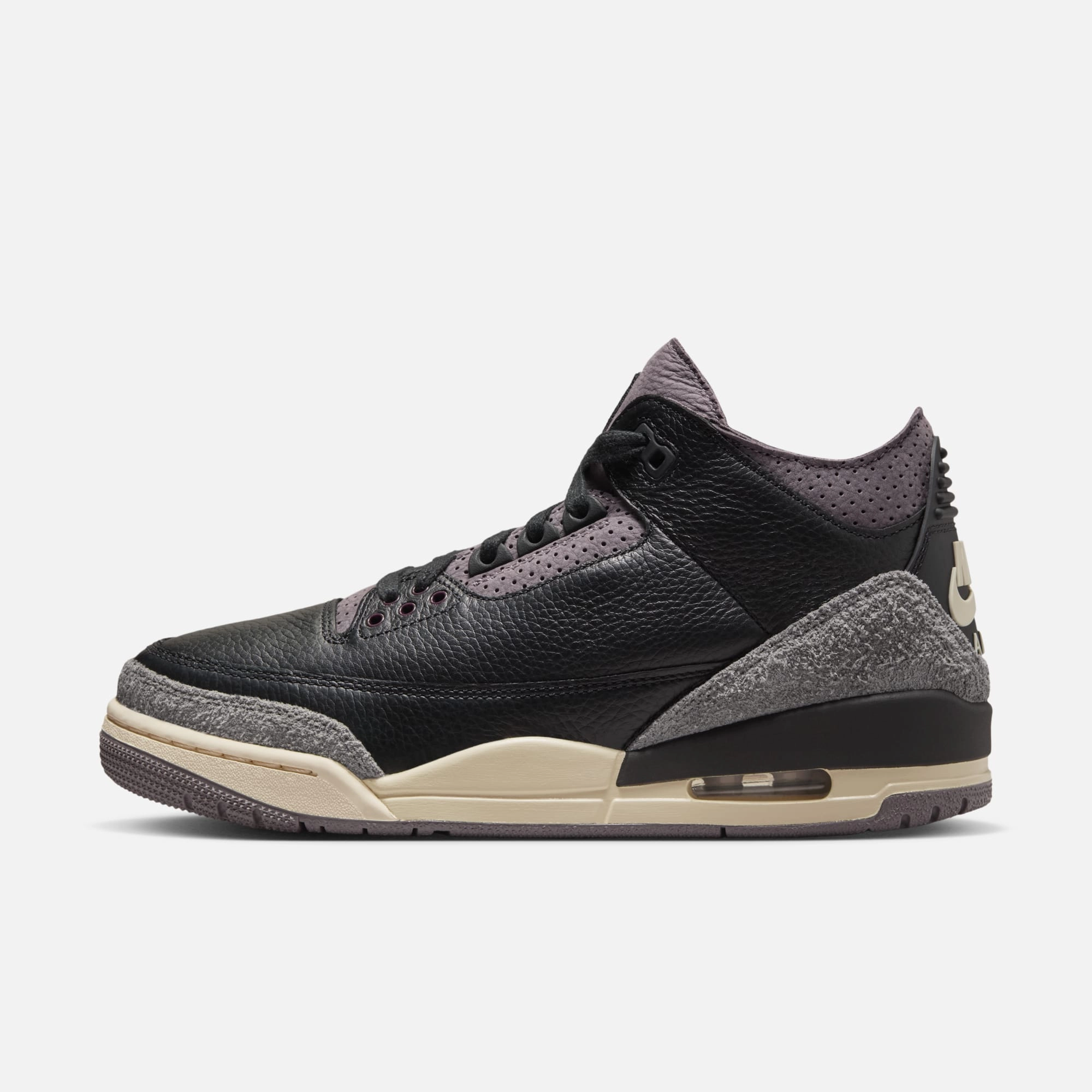 (Women's) Air Jordan 3 Retro x A Ma Manire 'While You Were Sleeping' (2024) FZ4811-001 Air Jordan 3 retro sneakers with throwback vibe