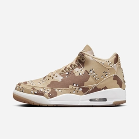 (Women's) Air Jordan 3 Retro x WNBA 'Desert Camo' (2024) HM4301-200 Air Jordan 3 retro sneakers with throwback vibe
