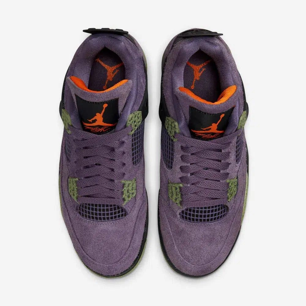 (Women's) Air Jordan 4 Retro 'Canyon Purple' (2022) AQ9129-500 Air Jordan 4 Visible Air Unit Sneakers