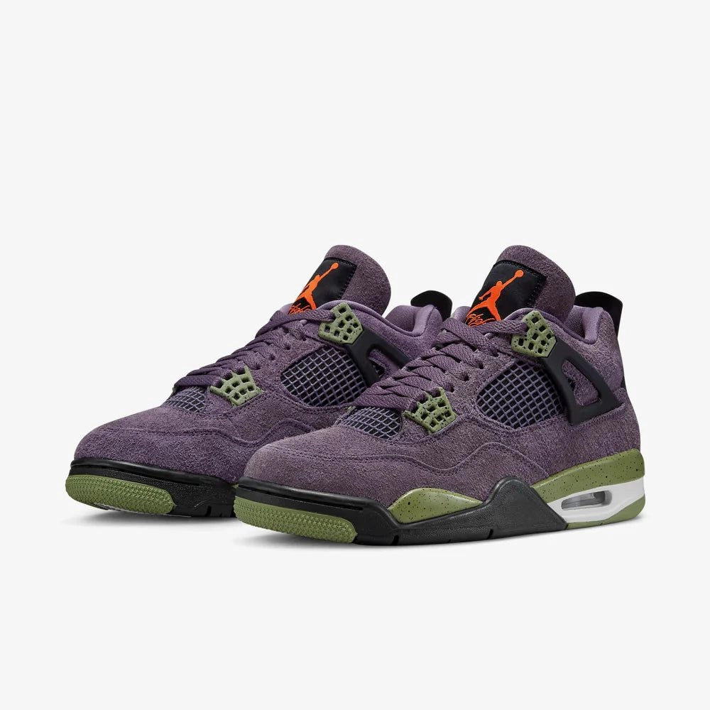 (Women's) Air Jordan 4 Retro 'Canyon Purple' (2022) AQ9129-500 Air Jordan 4 Visible Air Unit Sneakers