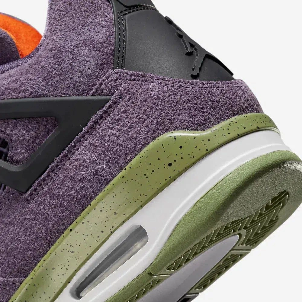 (Women's) Air Jordan 4 Retro 'Canyon Purple' (2022) AQ9129-500 Air Jordan 4 Visible Air Unit Sneakers