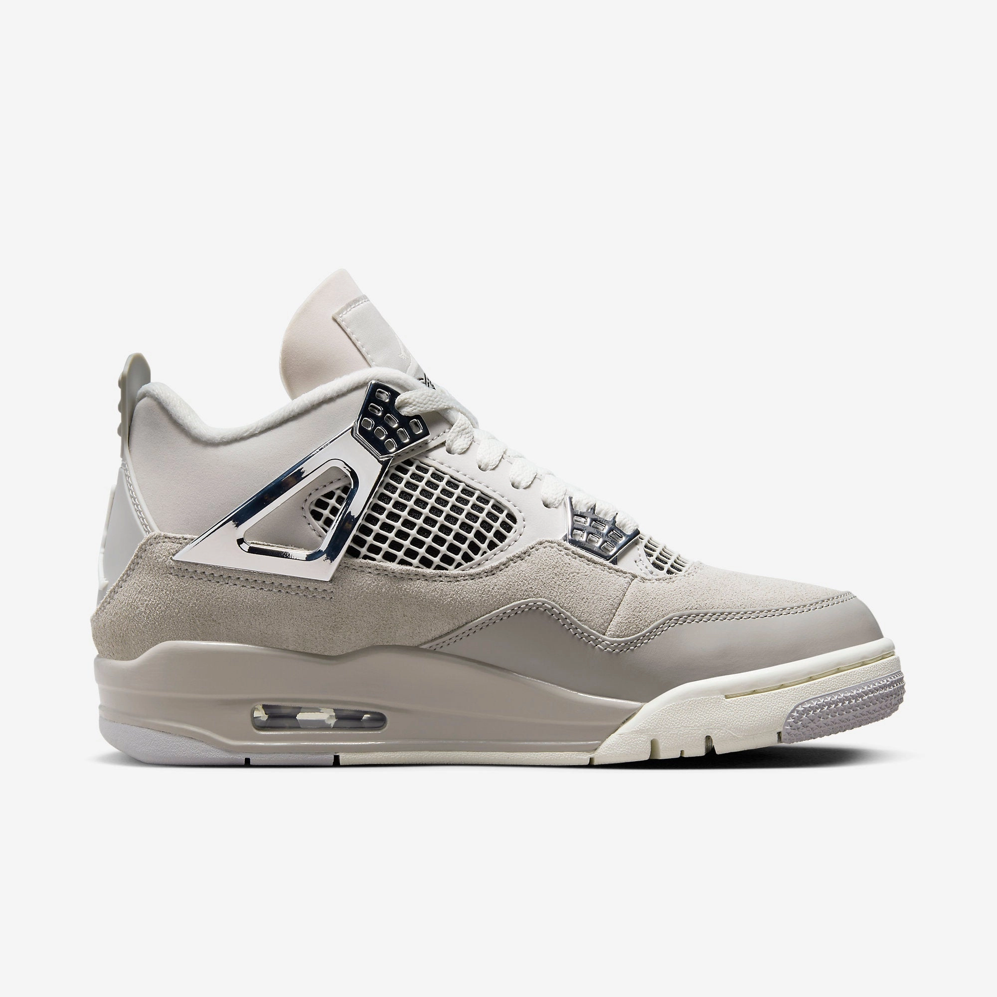(Women's) Air Jordan 4 Retro 'Frozen Moments' (2023) AQ9129-001 Air Jordan 4 Visible Air Unit Sneakers