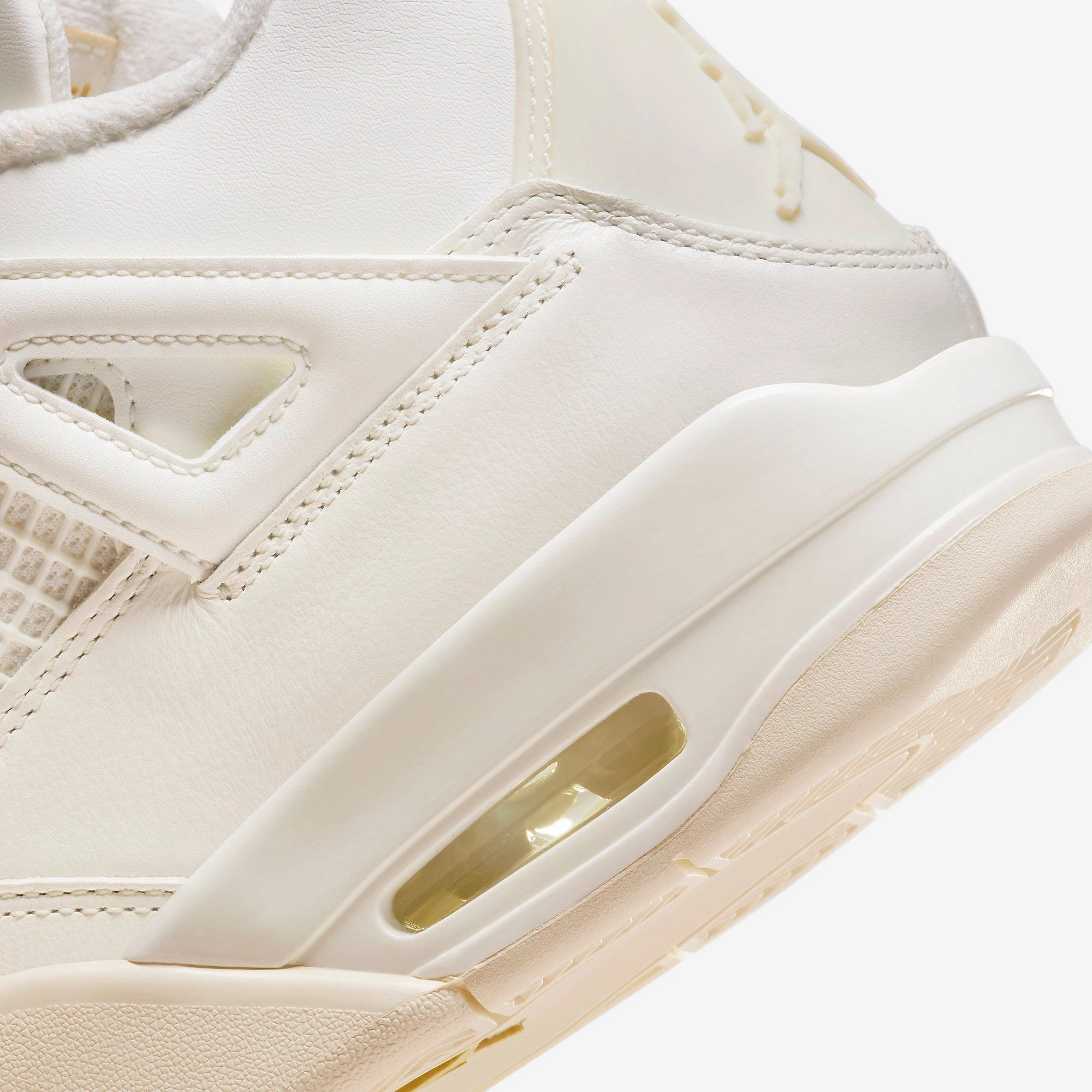 (Women's) Air Jordan 4 Retro 'Metallic Gold' (2024) AQ9129-170 Air Jordan 4 Visible Air Unit Sneakers