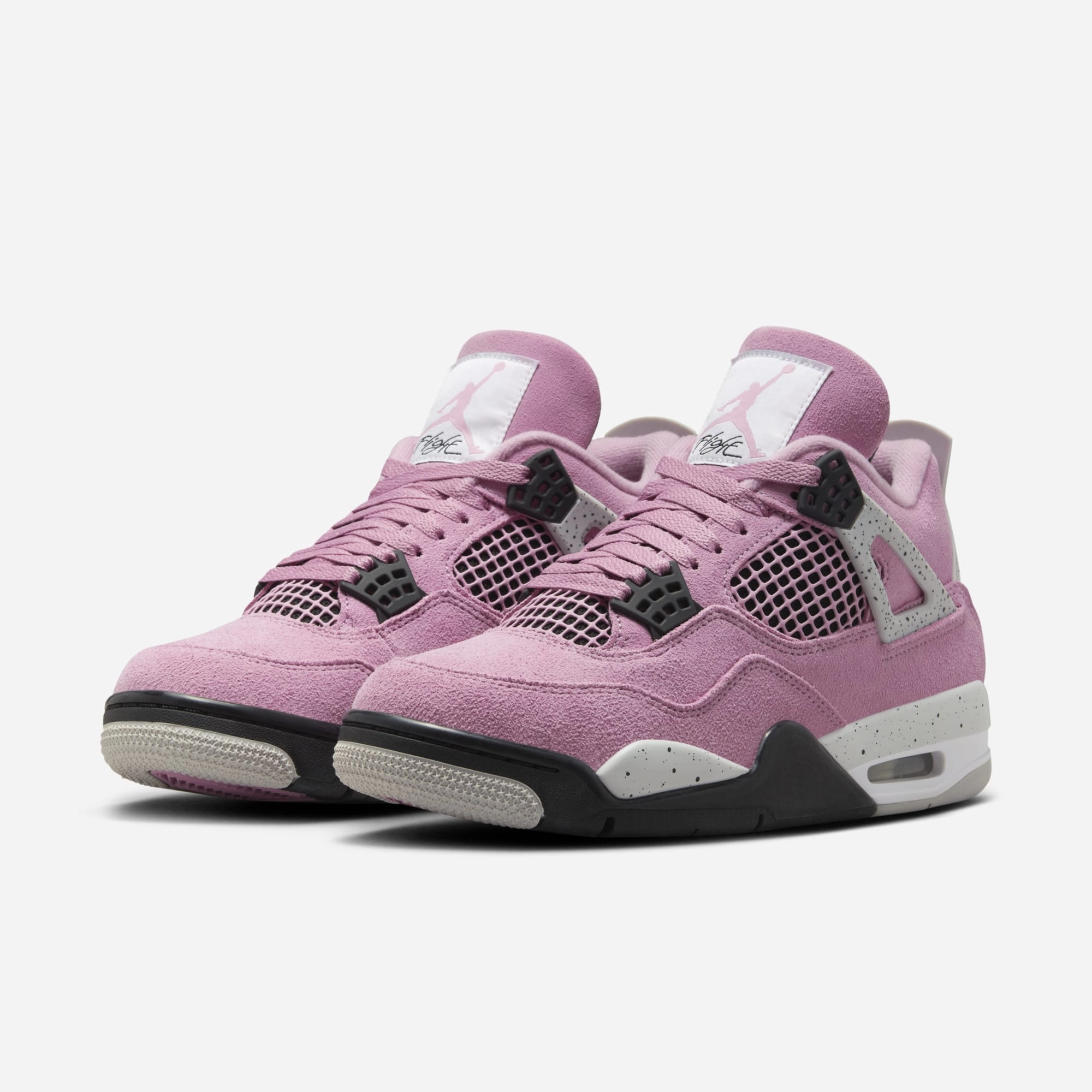 (Women's) Air Jordan 4 Retro 'Pink Orchid' (2024) AQ9129-501 Air Jordan 4 Visible Air Unit Sneakers