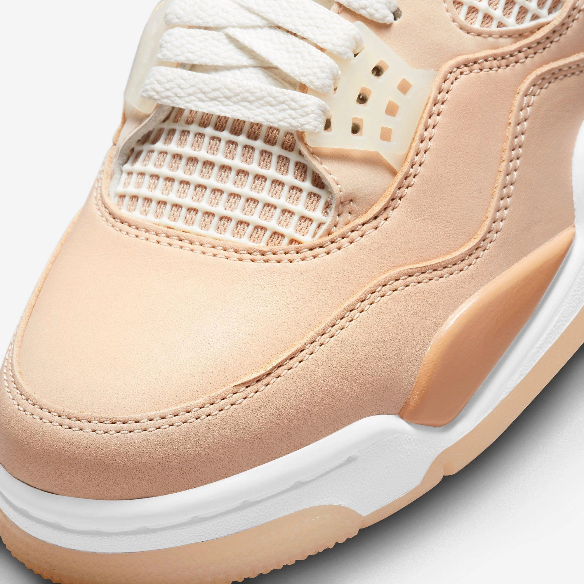 (Women's) Air Jordan 4 Retro 'Shimmer' (2021) DJ0675-200 Air Jordan 4 Visible Air Unit Sneakers