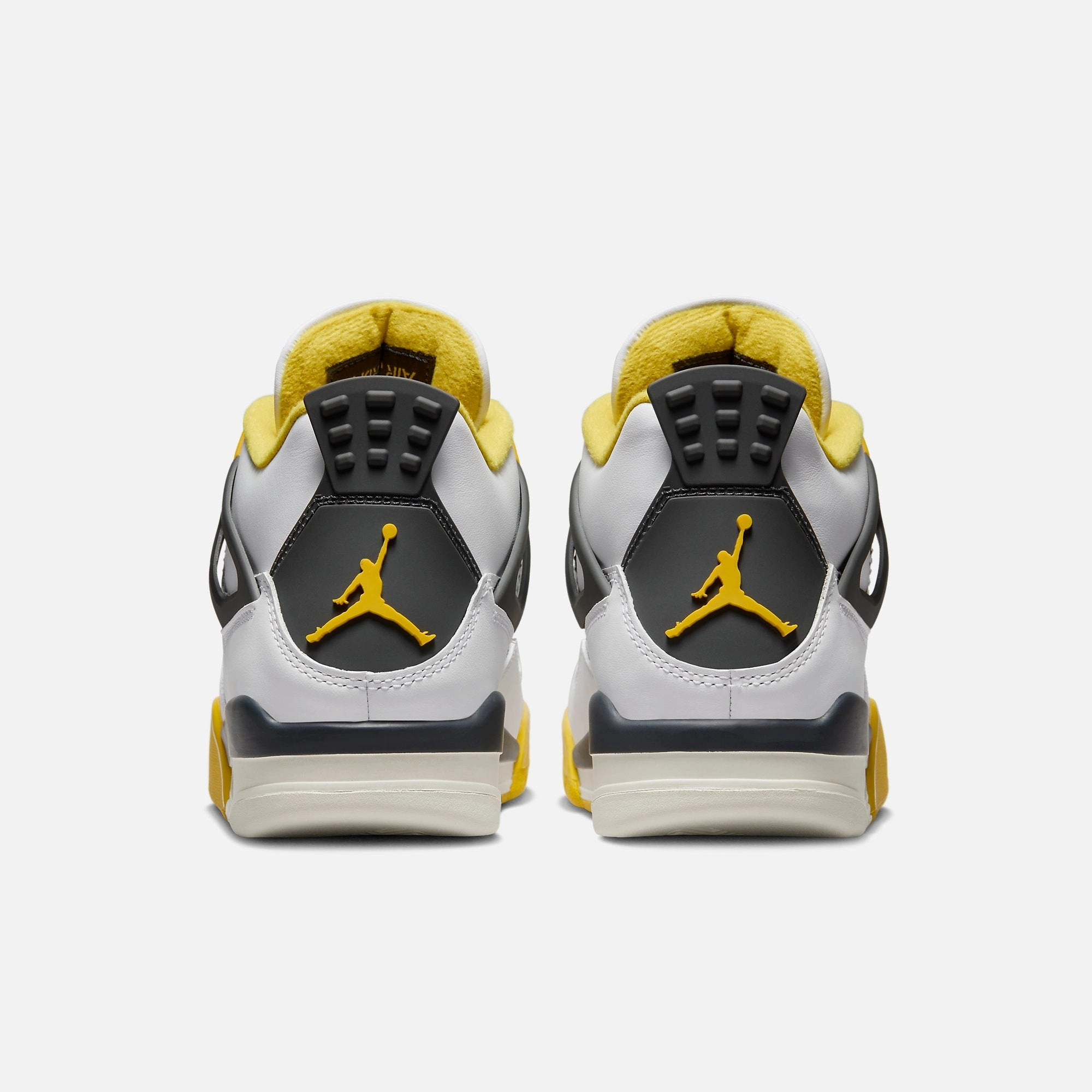 (Women's) Air Jordan 4 Retro 'Vivid Sulfur' (2024) AQ9129-101 Air Jordan 4 Visible Air Unit Sneakers