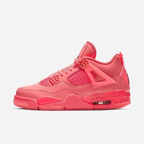 (Women's) Air Jordan 4 Retro NRG 'Hot Punch' (2018) AQ9128-600 Air Jordan 4 sneakers with visible air unit