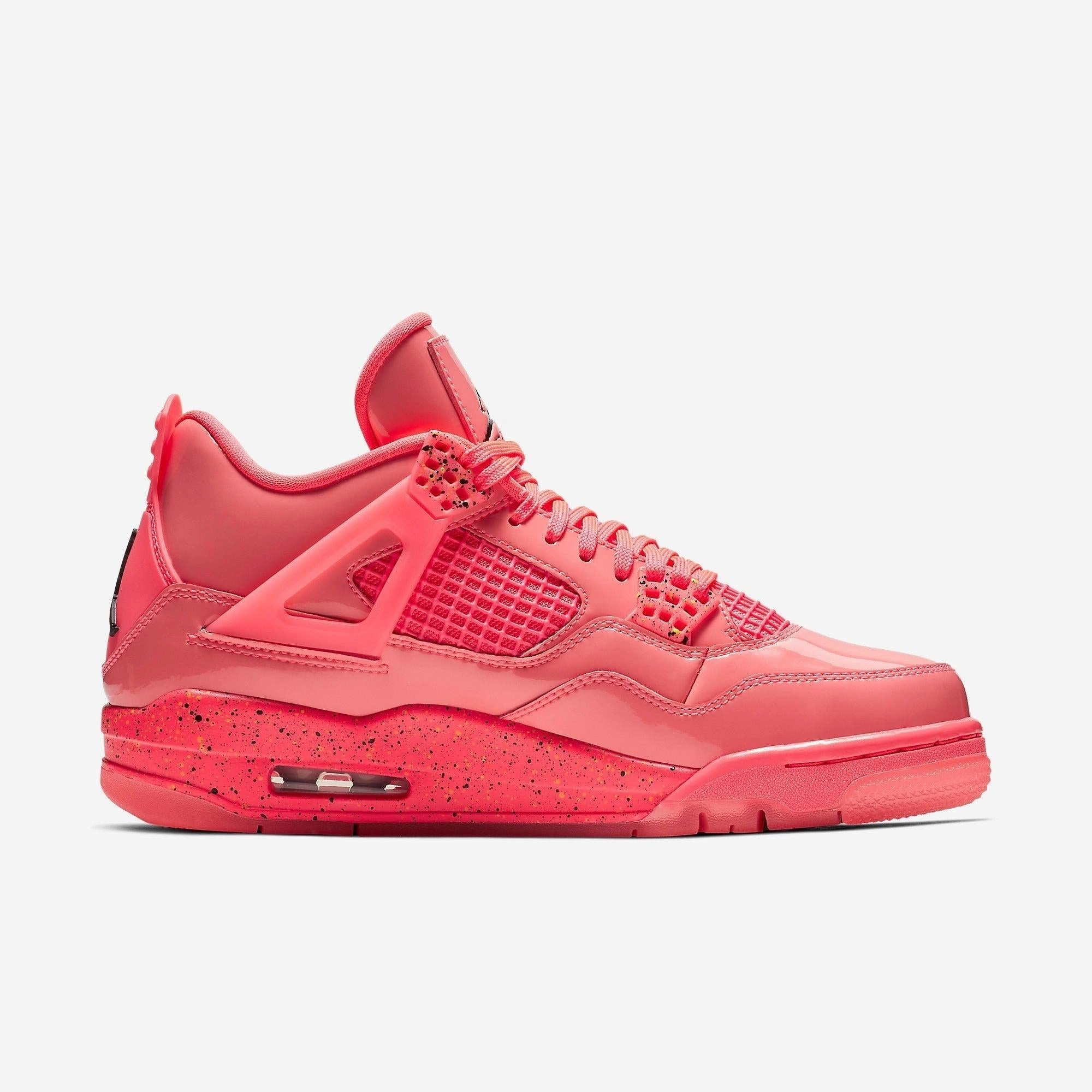 (Women's) Air Jordan 4 Retro NRG 'Hot Punch' (2018) AQ9128-600 Air Jordan 4 Visible Air Unit Sneakers