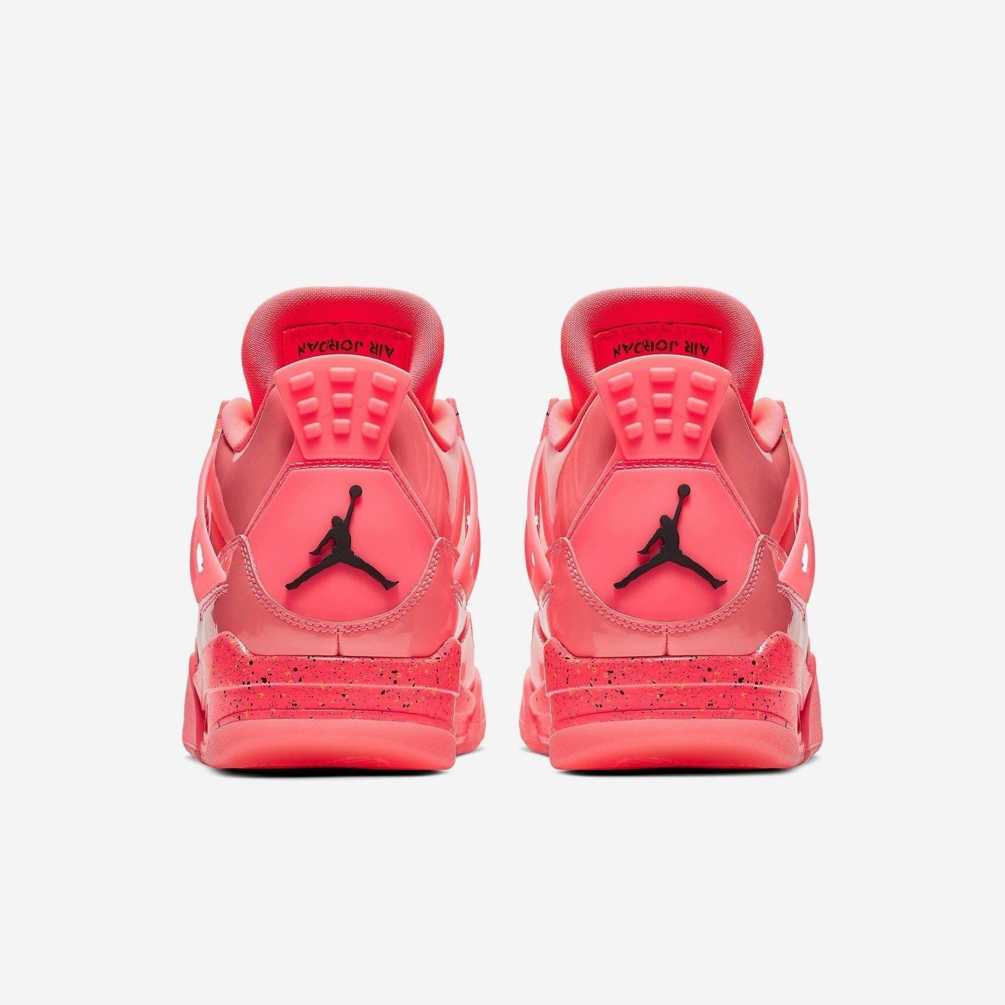 (Women's) Air Jordan 4 Retro NRG 'Hot Punch' (2018) AQ9128-600 Air Jordan 4 Visible Air Unit Sneakers