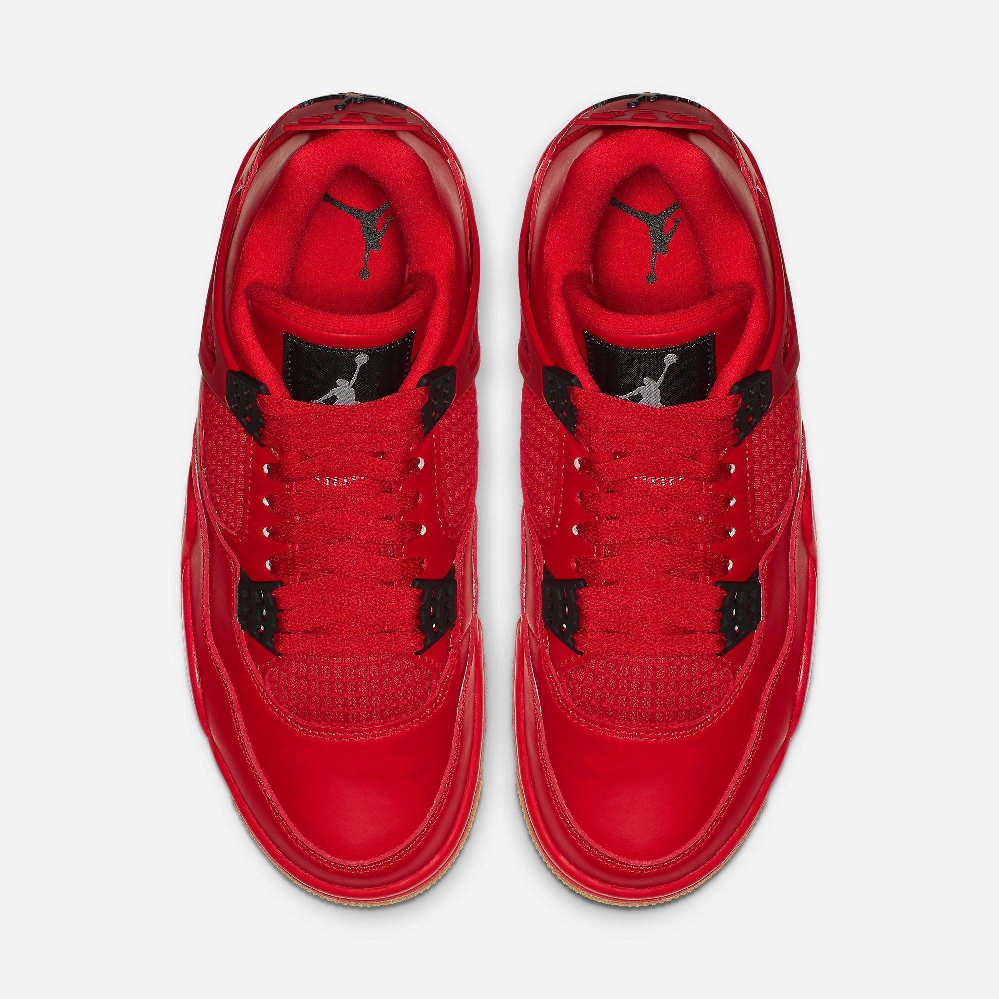 (Women's) Air Jordan 4 Retro NRG 'Single's Day' (2018) AV3914-600 Air Jordan 4 Visible Air Unit Sneakers