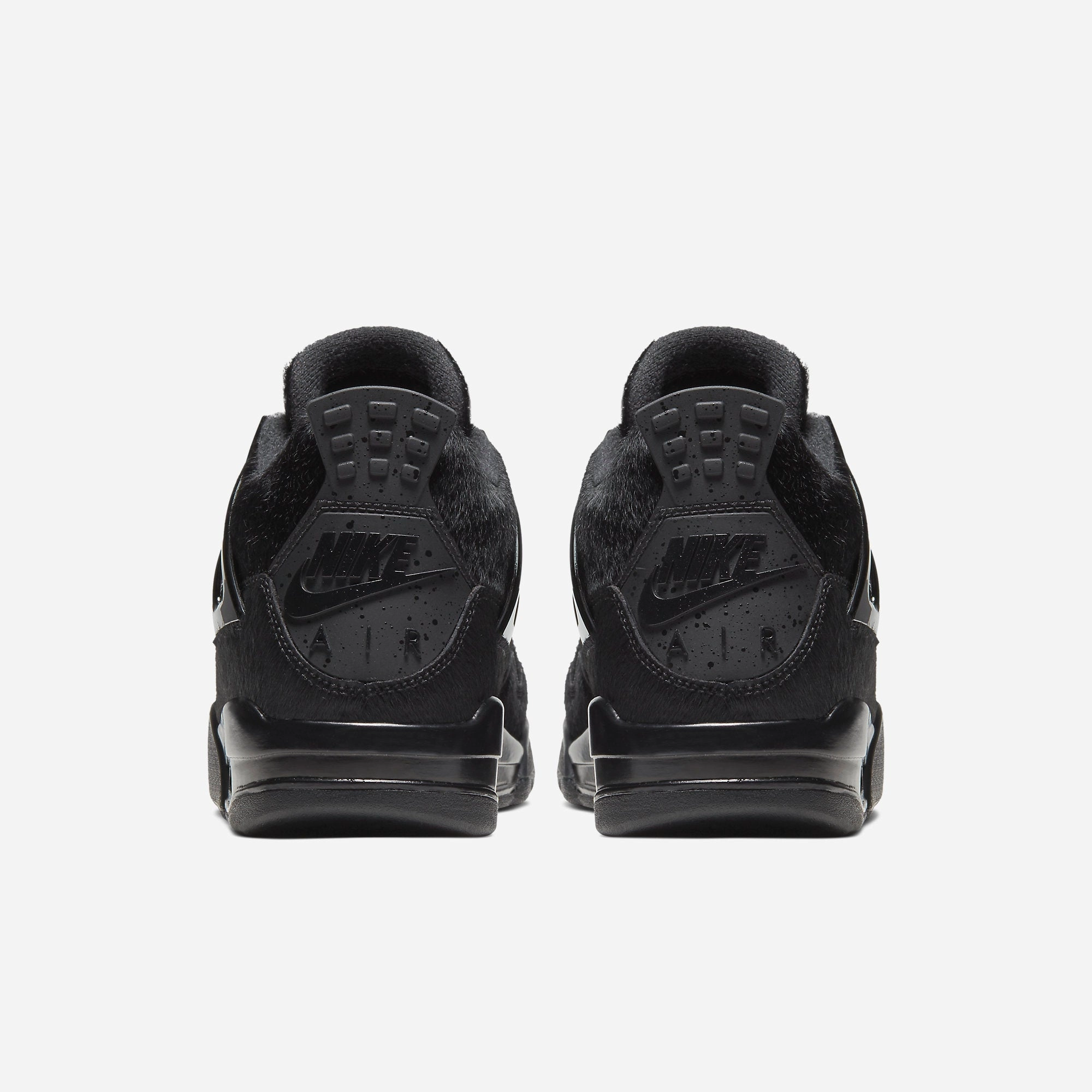 (Women's) Air Jordan 4 Retro NXN x Olivia Kim 'Bovine Fur' (2019) CK2925-001 Air Jordan 4 Visible Air Unit Sneakers