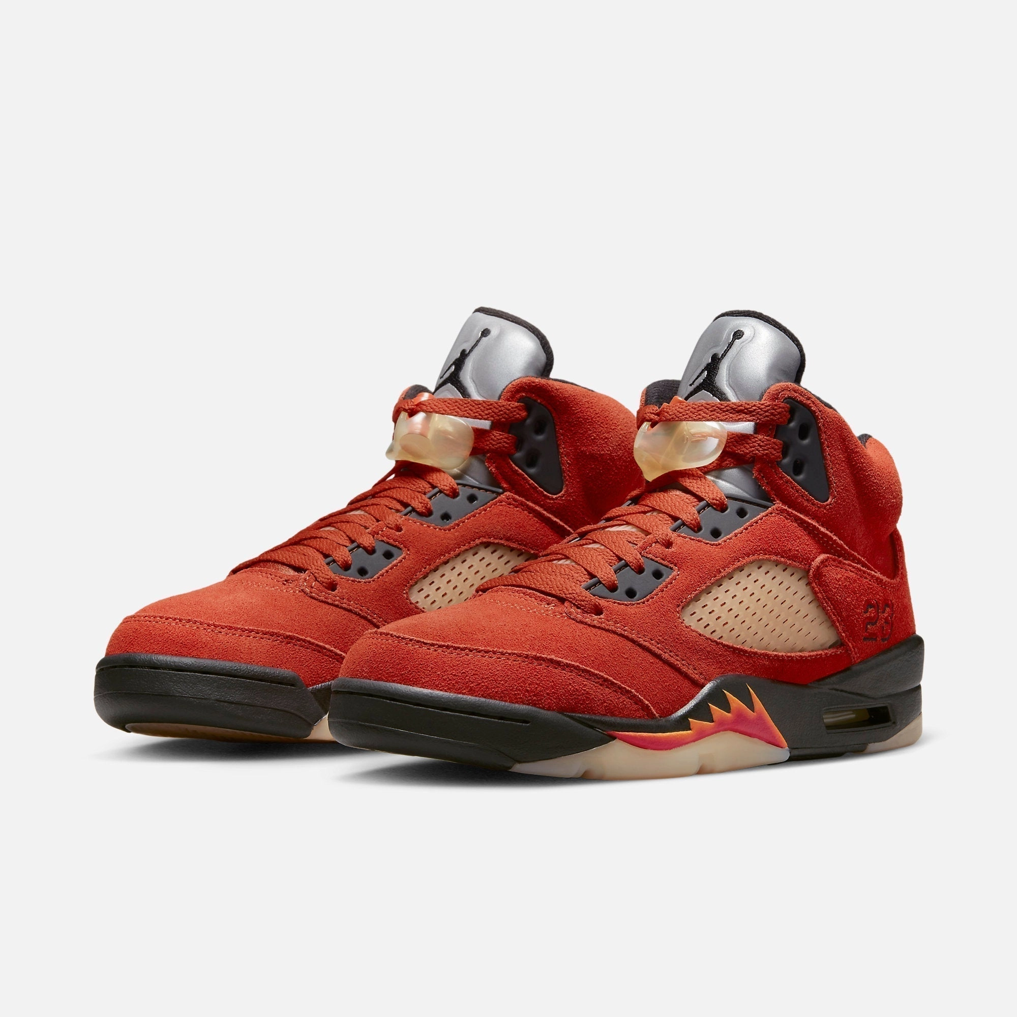 (Women's) Air Jordan 5 Retro 'Dunk on Mars for Her' (2023) DD9336-800 Air Jordan 5 Mesh Panel Basketball Shoes