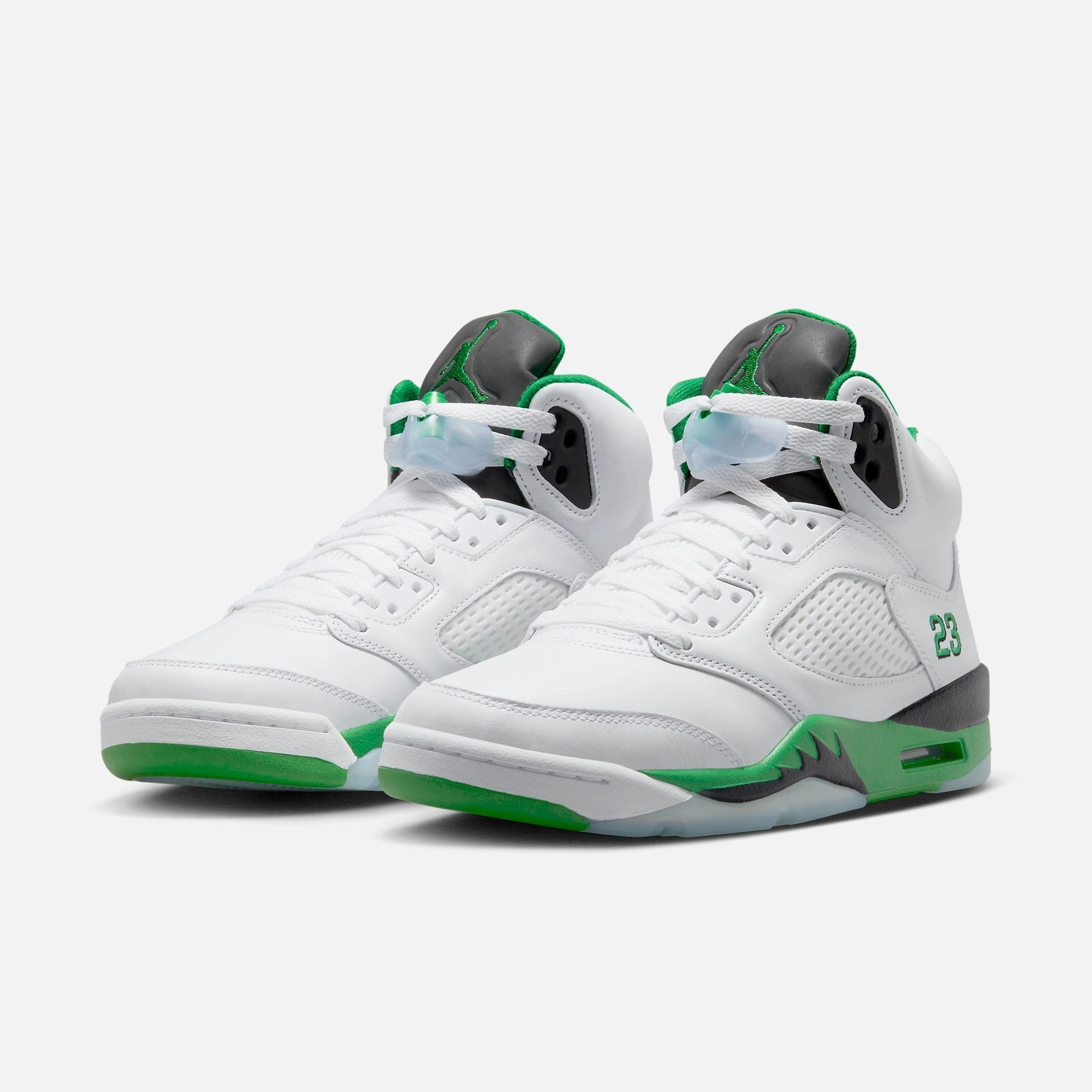 (Women's) Air Jordan 5 Retro 'Lucky Green / Boston Celtics' (2024) DD9336-103 Air Jordan 5 Mesh Panel Basketball Shoes