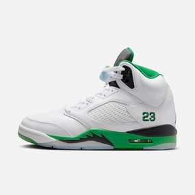 (Women's) Air Jordan 5 Retro 'Lucky Green / Boston Celtics' (2024) DD9336-103 Air Jordan 5 shoes with mesh panel details