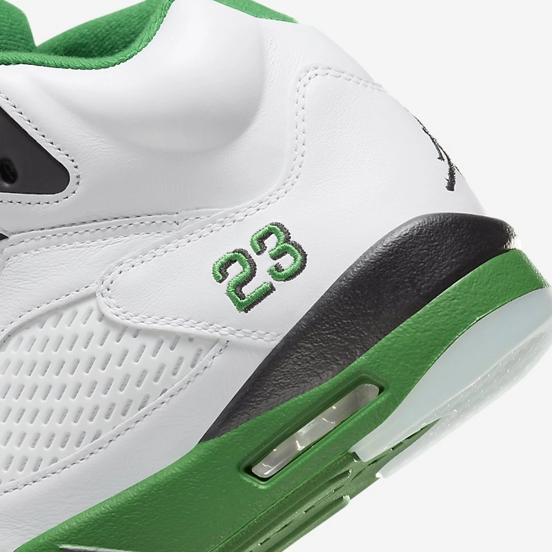 (Women's) Air Jordan 5 Retro 'Lucky Green / Boston Celtics' (2024) DD9336-103 Air Jordan 5 Mesh Panel Basketball Shoes