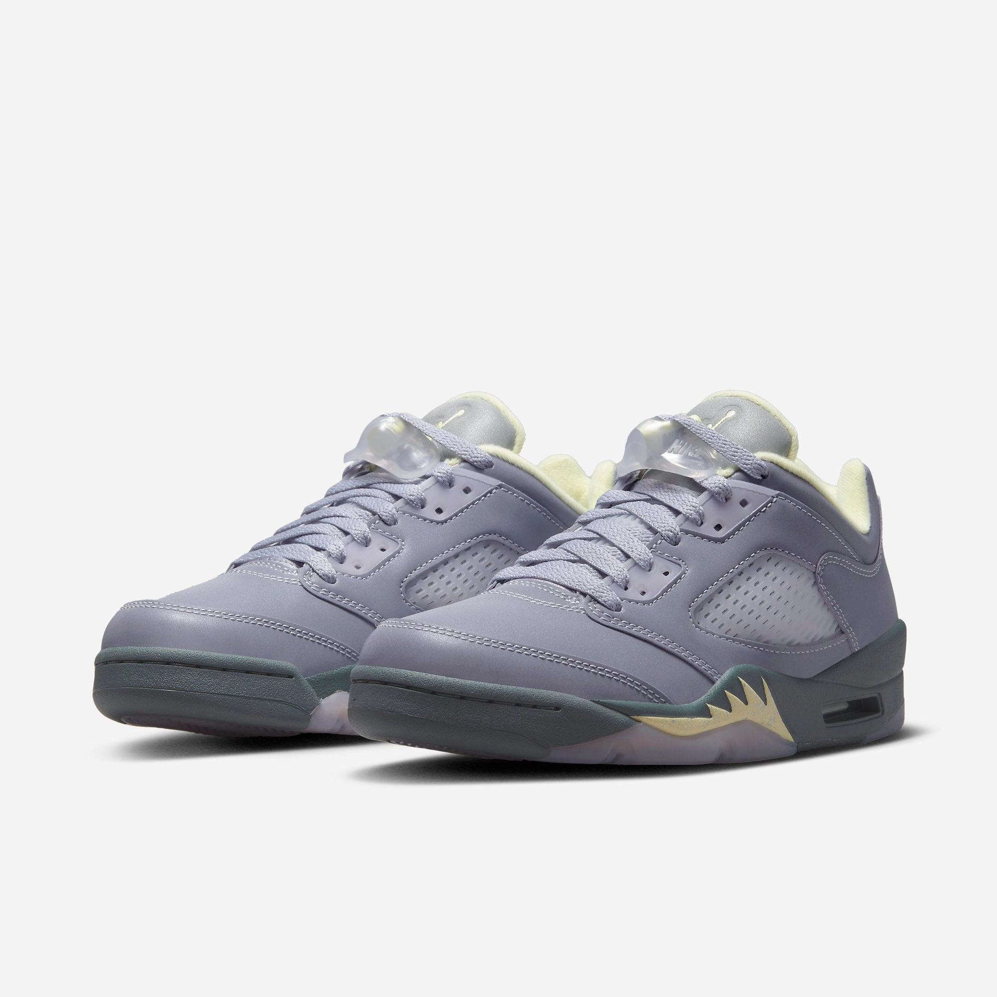 (Women's) Air Jordan 5 Retro Low 'Indigo Haze' (2023) FJ4563-500 Air Jordan 5 Mesh Panel Basketball Shoes
