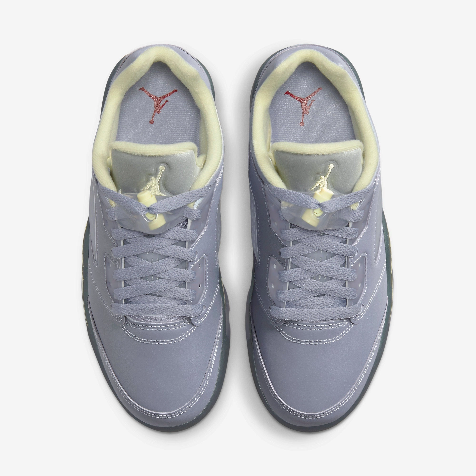 (Women's) Air Jordan 5 Retro Low 'Indigo Haze' (2023) FJ4563-500 Air Jordan 5 Mesh Panel Basketball Shoes