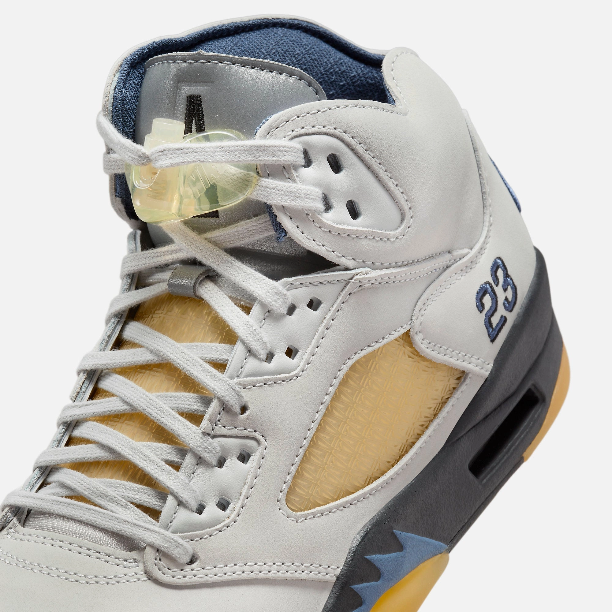(Women's) Air Jordan 5 Retro x A Ma Manire 'Dawn' (2023) FZ5758-004 Air Jordan 5 Mesh Panel Basketball Shoes