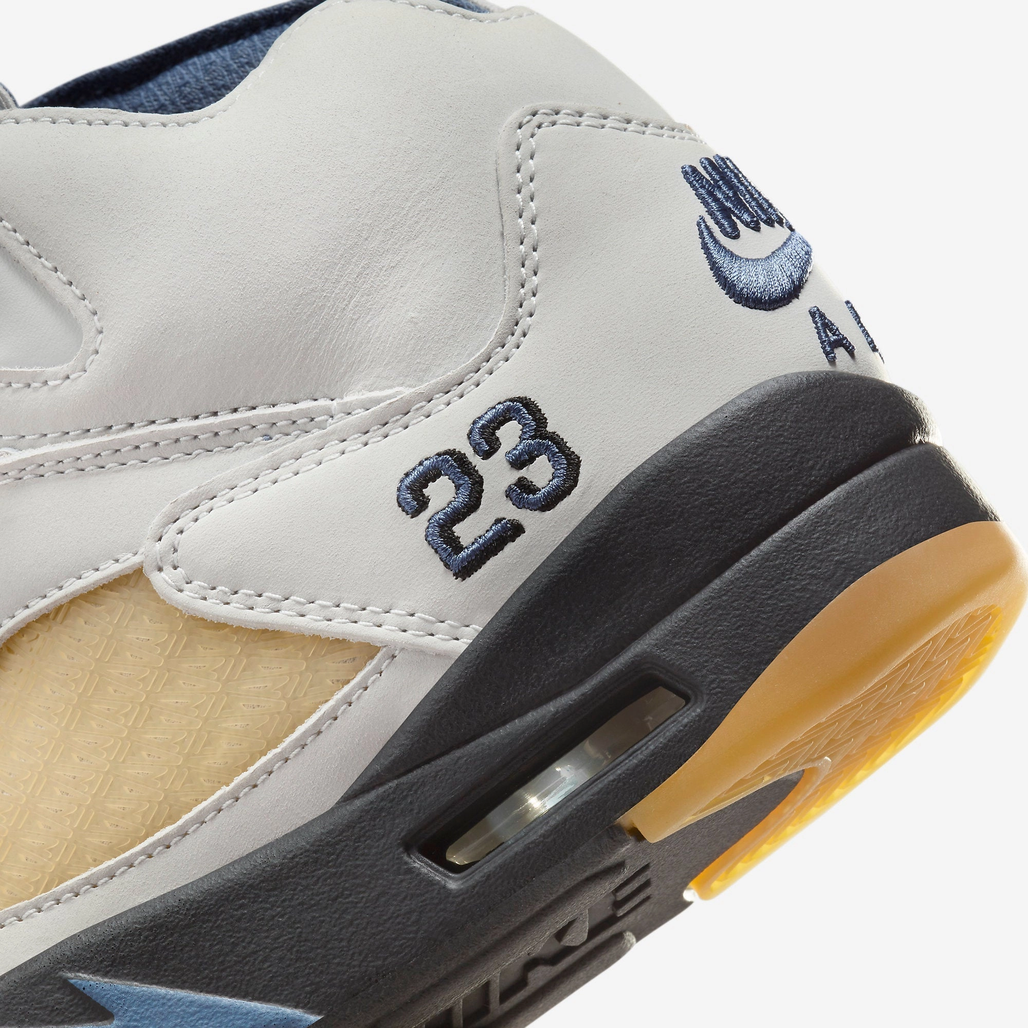 (Women's) Air Jordan 5 Retro x A Ma Manire 'Dawn' (2023) FZ5758-004 Air Jordan 5 Mesh Panel Basketball Shoes