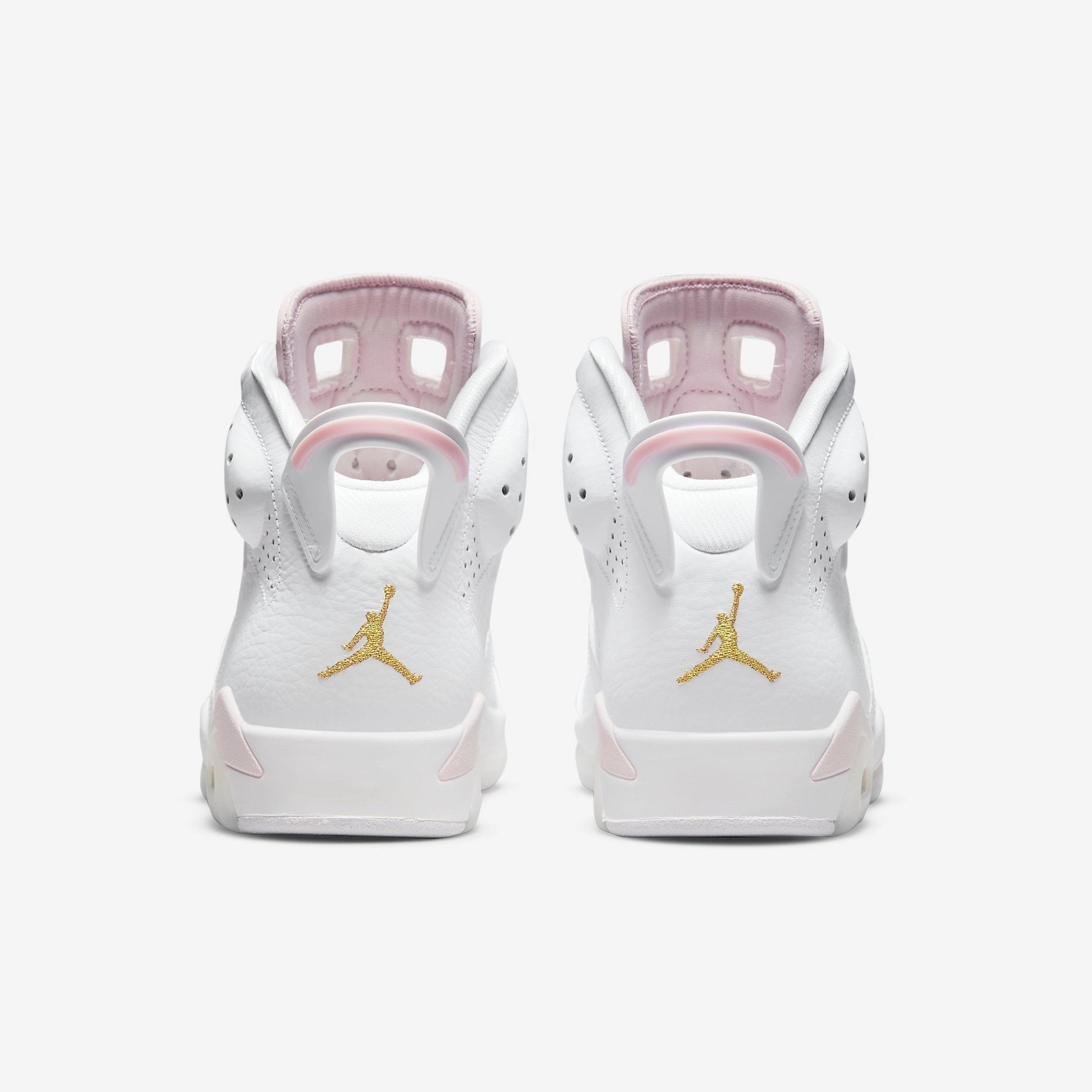 (Women's) Air Jordan 6 Retro 'Gold Hoops' (2021) DH9696-100 Air Jordan 6 Classic High-Top Sneakers