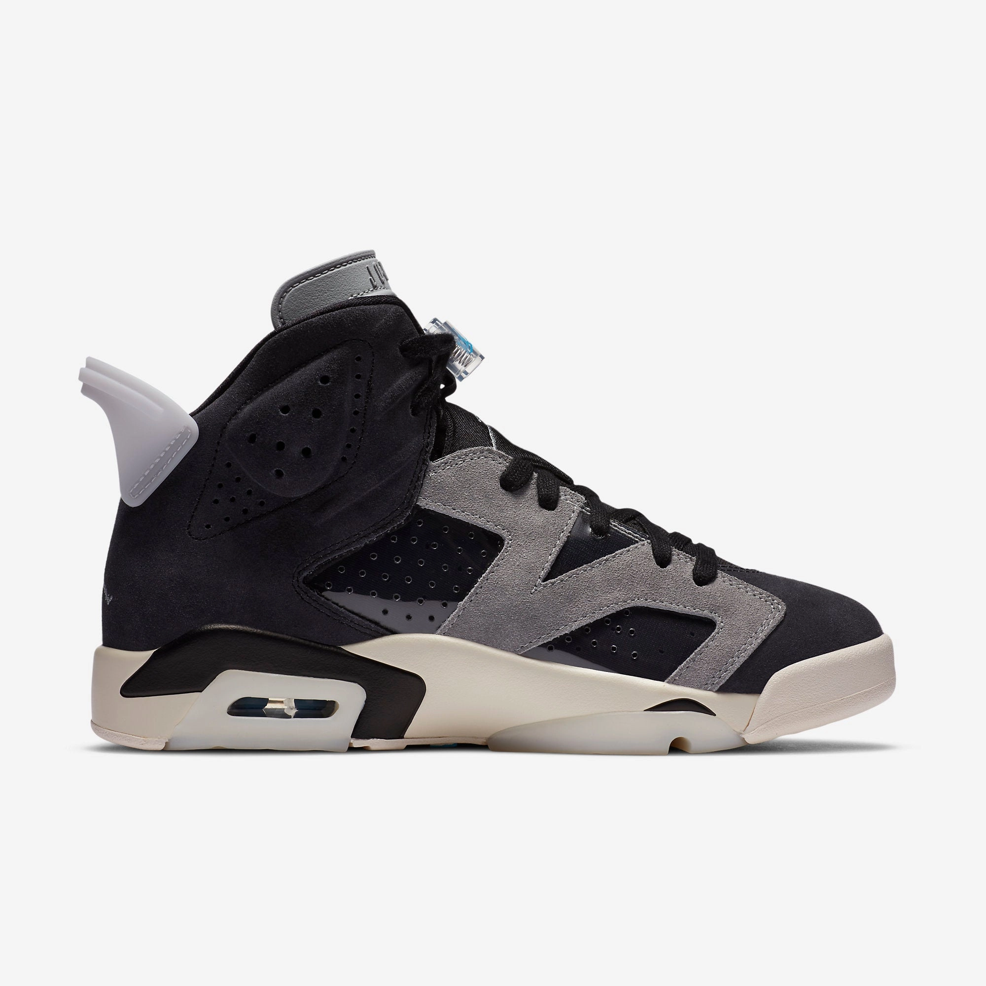 (Women's) Air Jordan 6 Retro 'Light Smoke Grey' (2020) CK6635-001 Air Jordan 6 Classic High-Top Sneakers