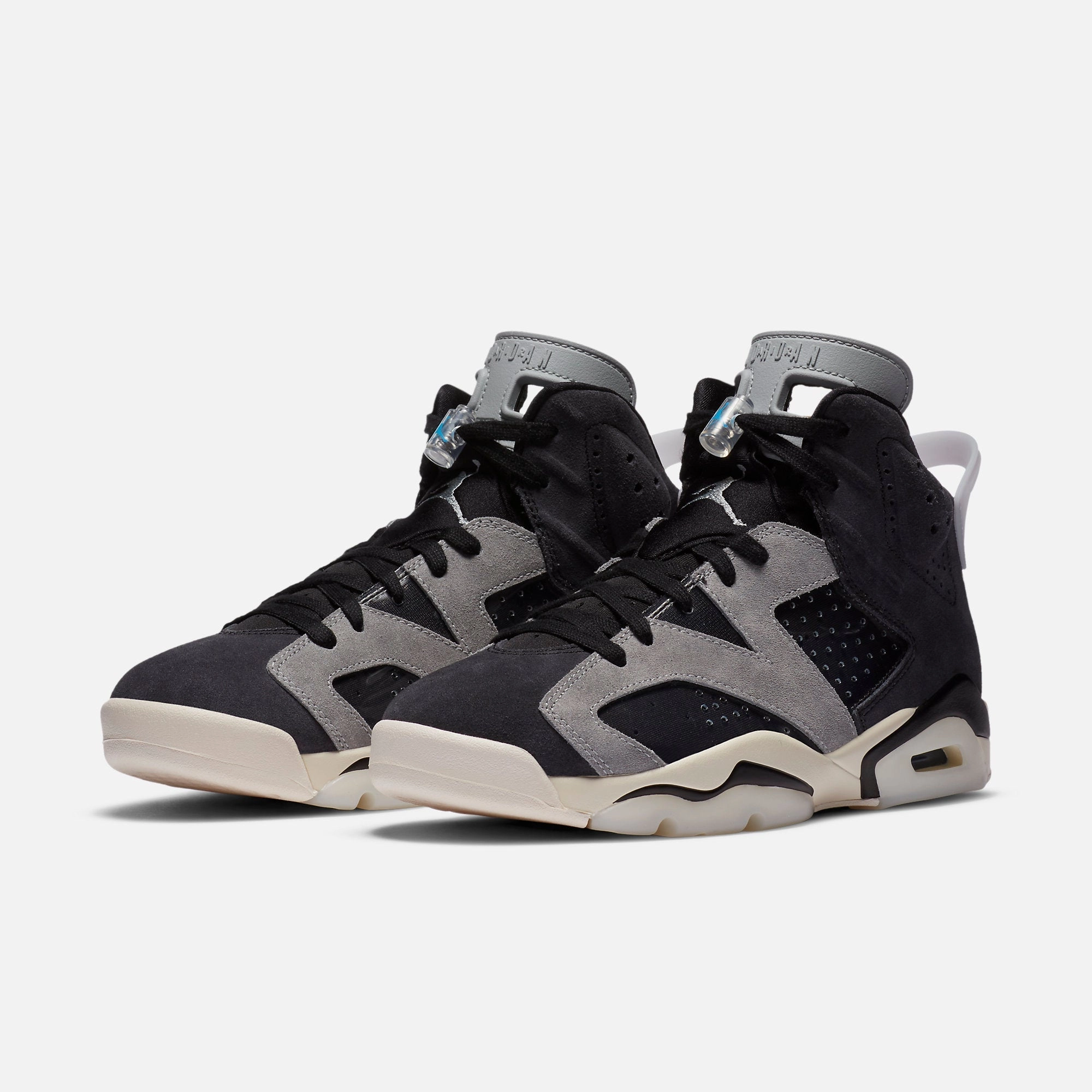 (Women's) Air Jordan 6 Retro 'Light Smoke Grey' (2020) CK6635-001 Air Jordan 6 Classic High-Top Sneakers