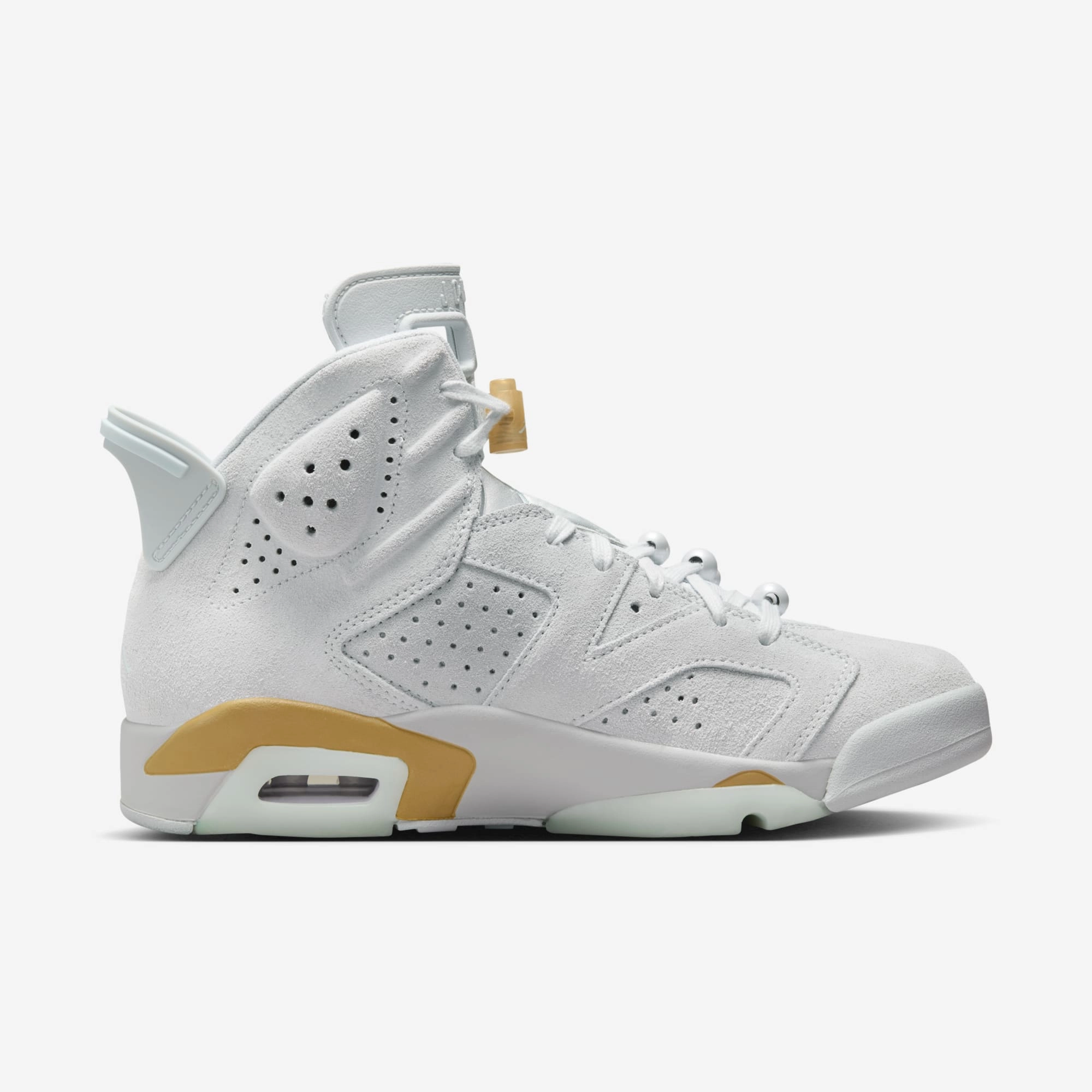 (Women's) Air Jordan 6 Retro Craft 'Pearl / Paris Olympics' (2024) DQ4914-074 Air Jordan 6 Classic High-Top Sneakers