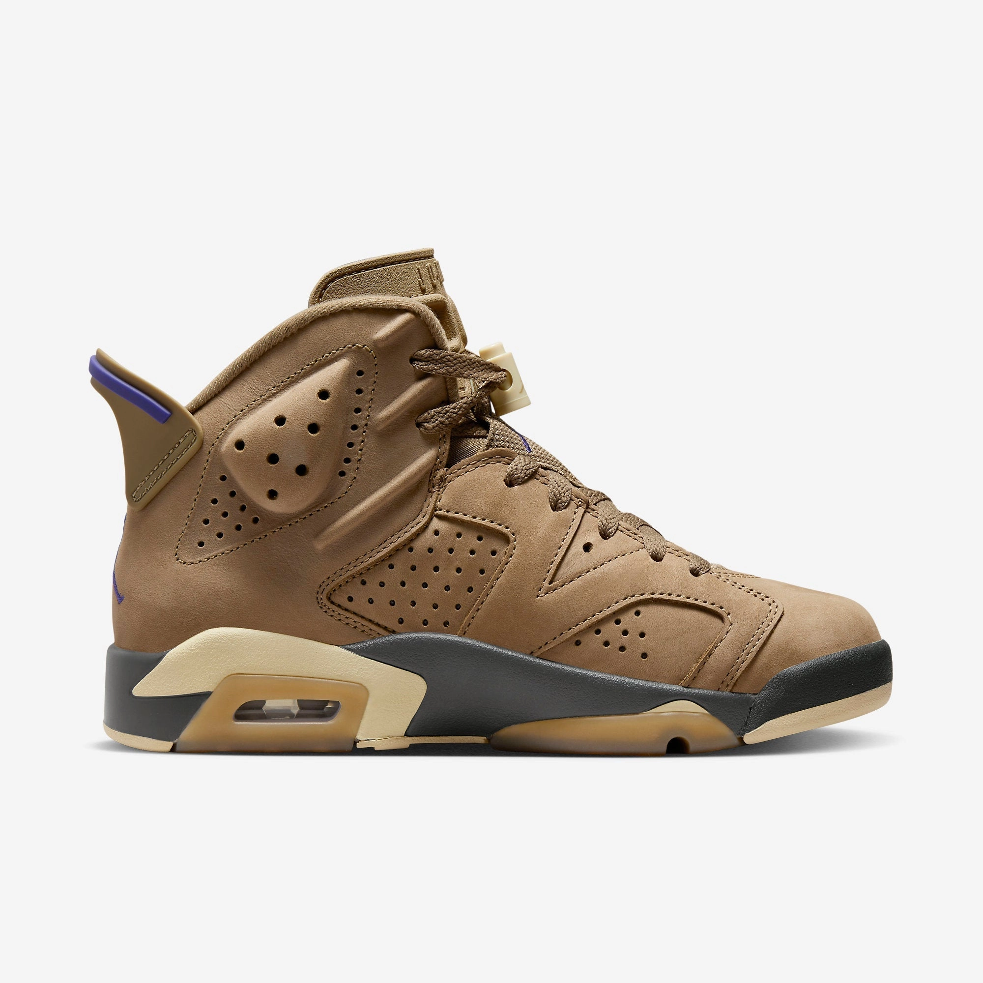 (Women's) Air Jordan 6 Retro GTX x GORE-TEX 'Brown Kelp' (2023) FD1643-300 Air Jordan 6 Classic High-Top Sneakers