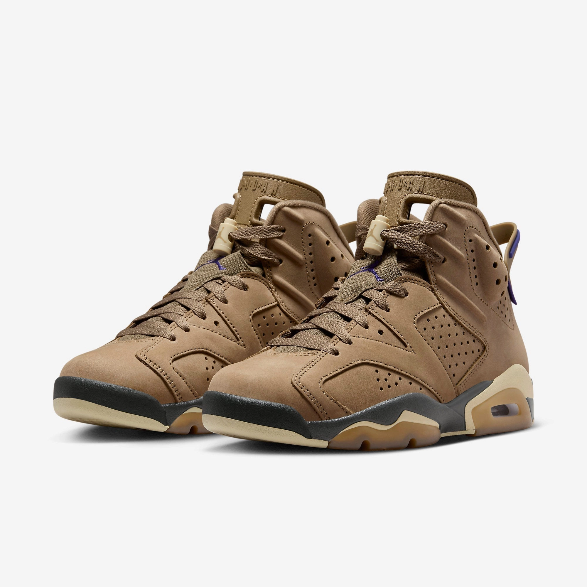 (Women's) Air Jordan 6 Retro GTX x GORE-TEX 'Brown Kelp' (2023) FD1643-300 Air Jordan 6 Classic High-Top Sneakers