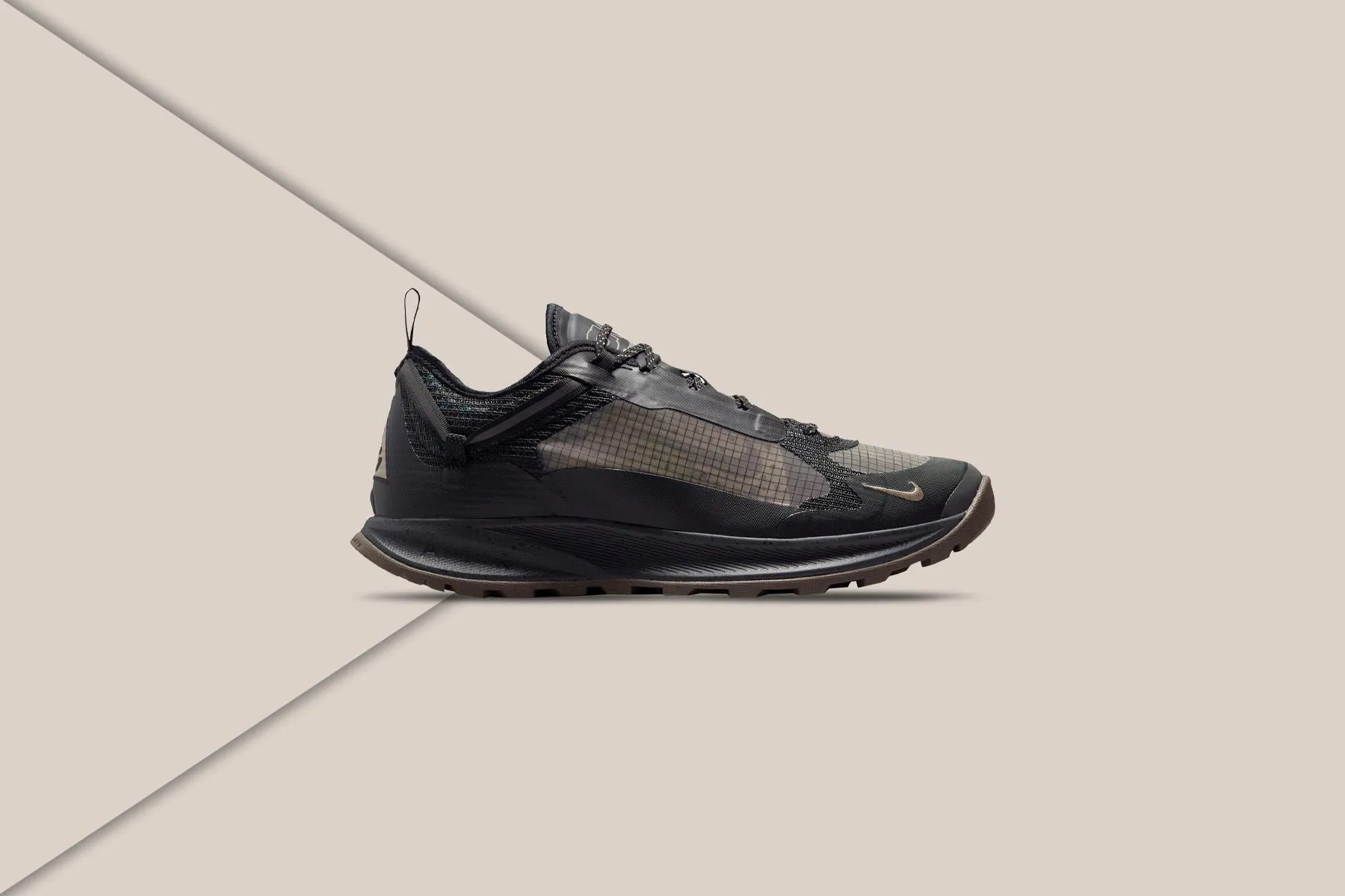 ACG Air Nasu 2 - Black/Anthracite Nike Bold Logo Sneakers