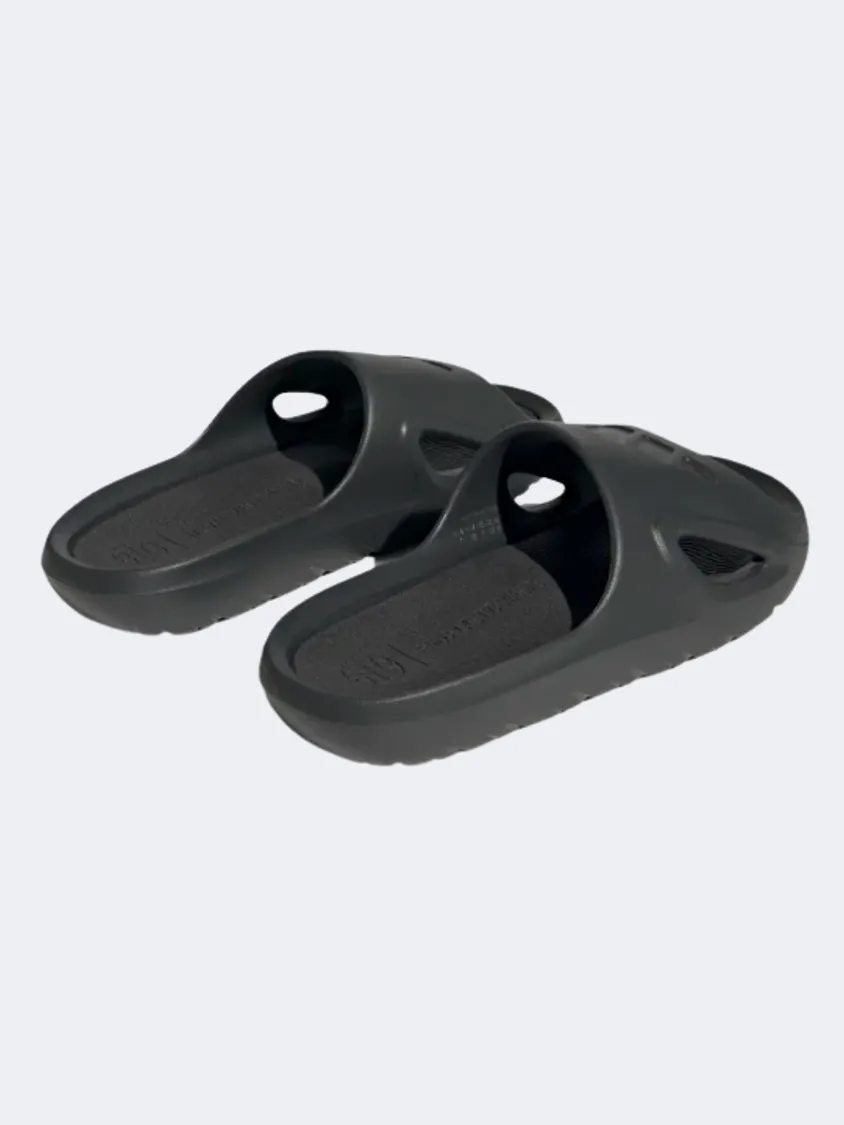 Adidas Adicane Unisex Swim Slippers Black Mens Casual Everyday Sneakers