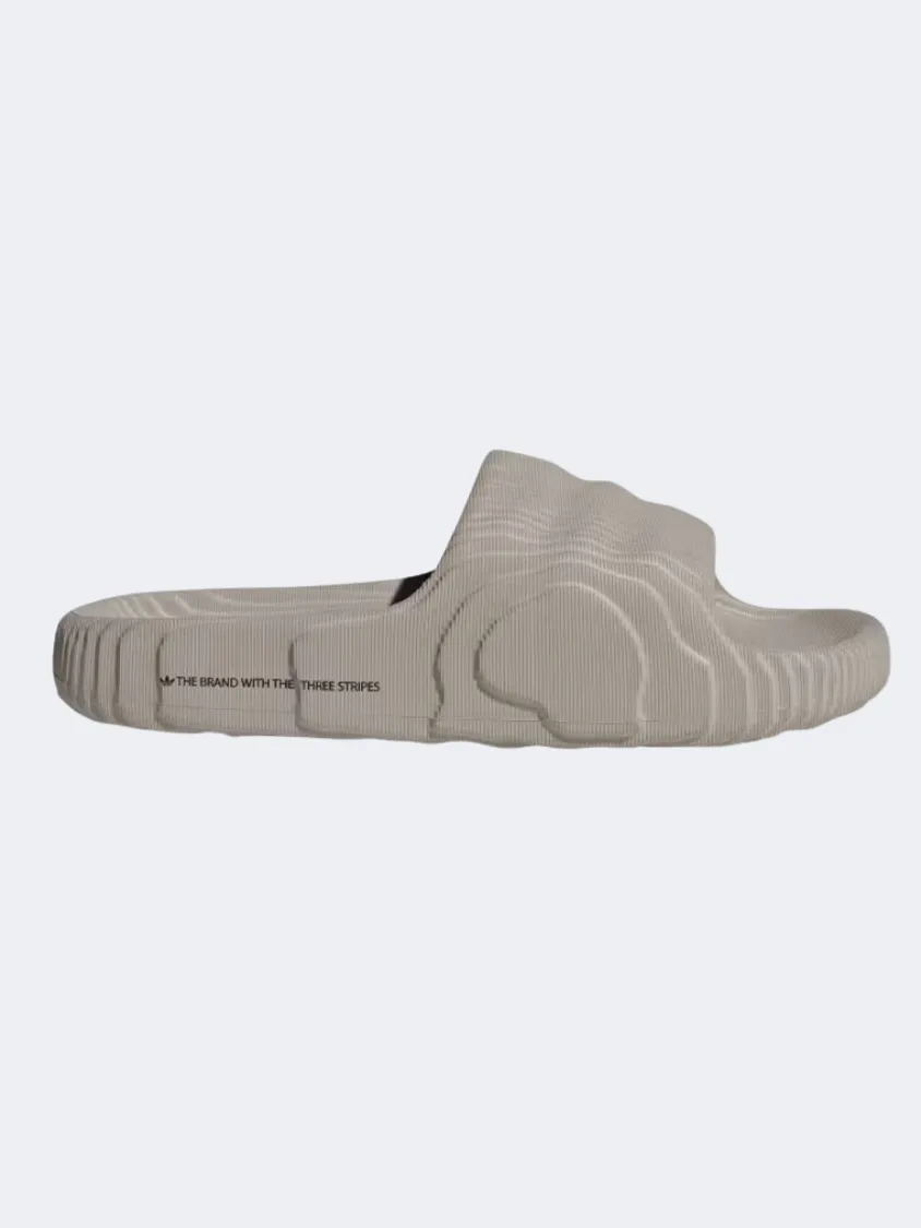 Adidas Adilette 22 Men Original Slippers Light Brown Mens shoes for everyday urban style