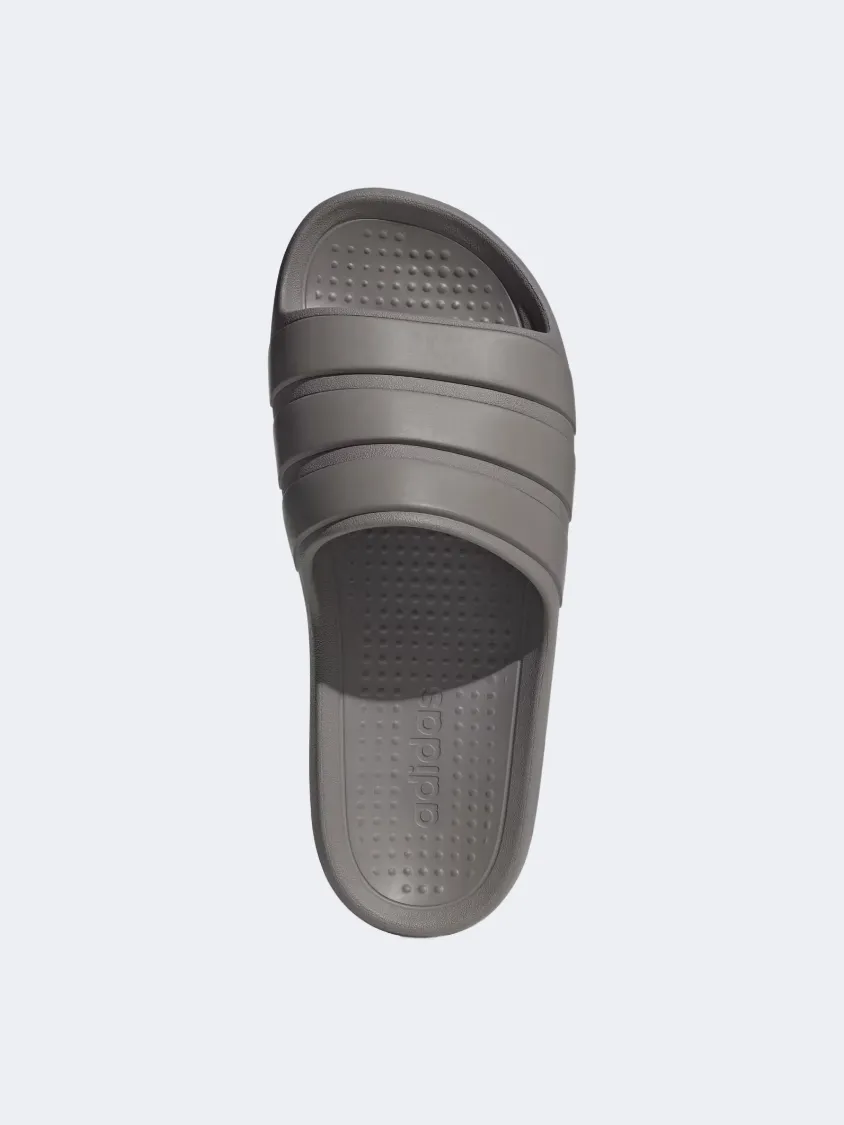 Adidas Adilette Flow Men Sportswear Slippers Taupe Oxide Mens Urban Style Comfort Shoes