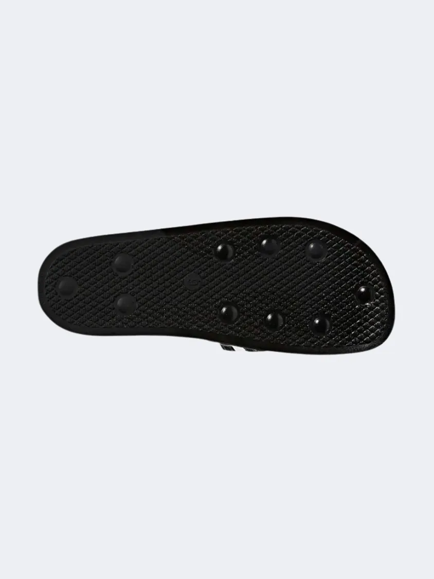 Adidas Adilette Men Original Slippers Black/White Mens Casual Everyday Sneakers