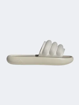Adidas Adilette Zplaash Women Sportswear Slippers Aluminium/Beige Women's footwear styles