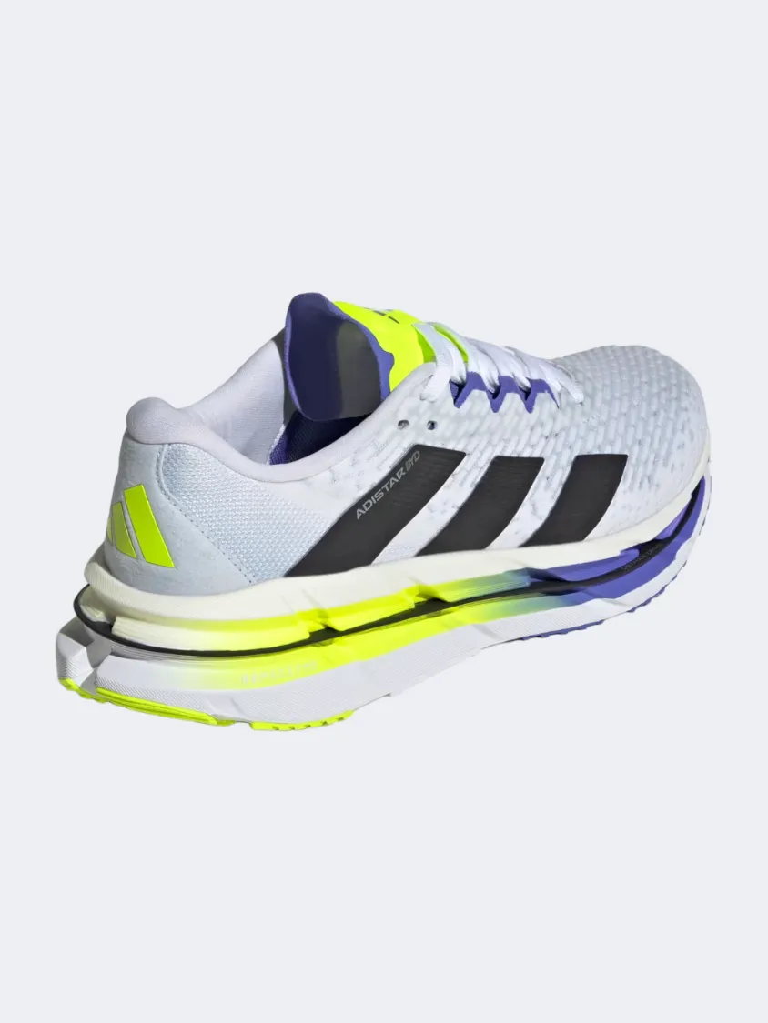 Adidas Adistar Byd Men Running Shoes White/Black/Lemon Mens Urban Style Comfort Shoes