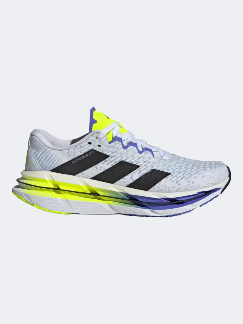 Adidas Adistar Byd Men Running Shoes White/Black/Lemon Essential mens casual shoes for comfort